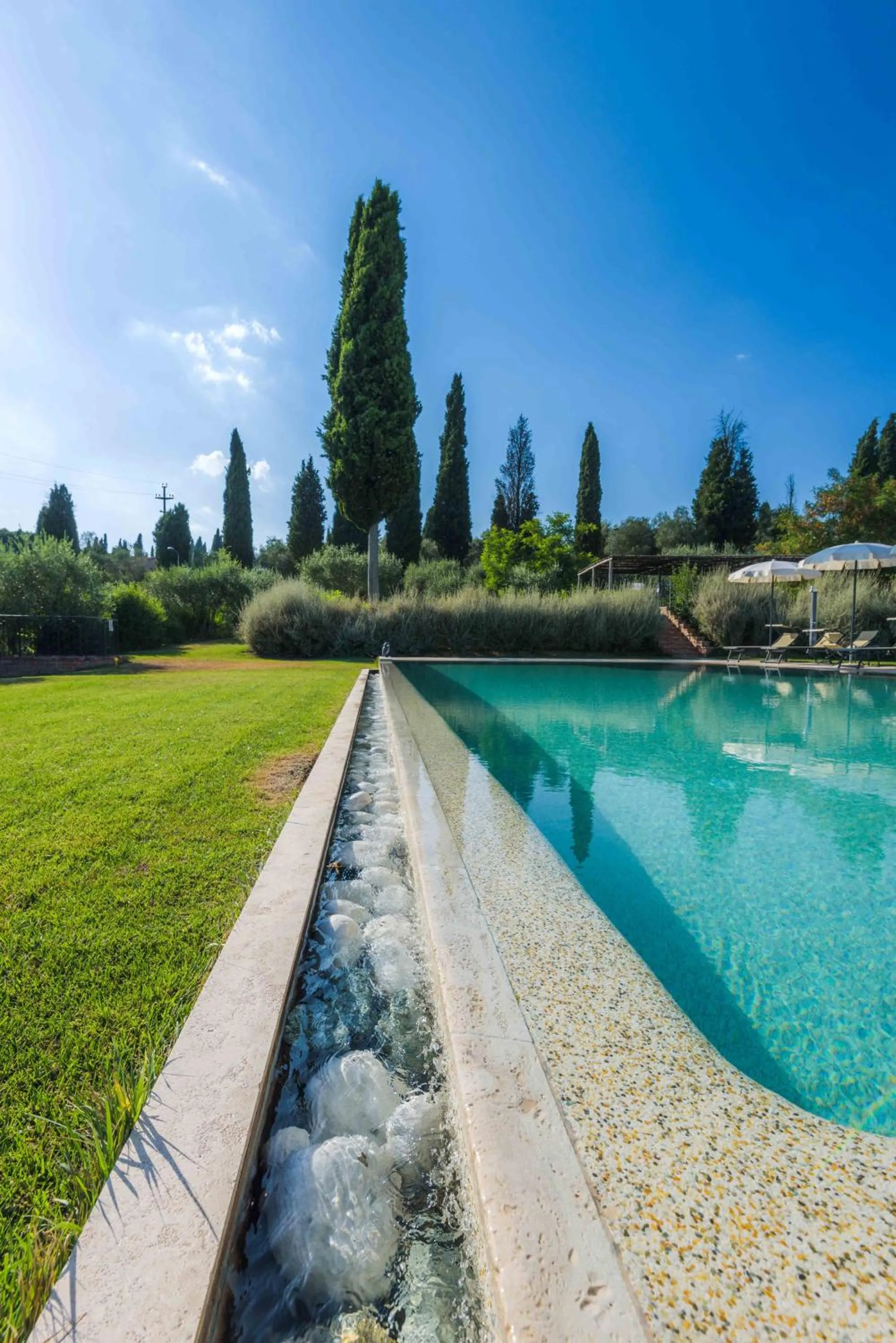 Swimming pool in Relais la Leopoldina