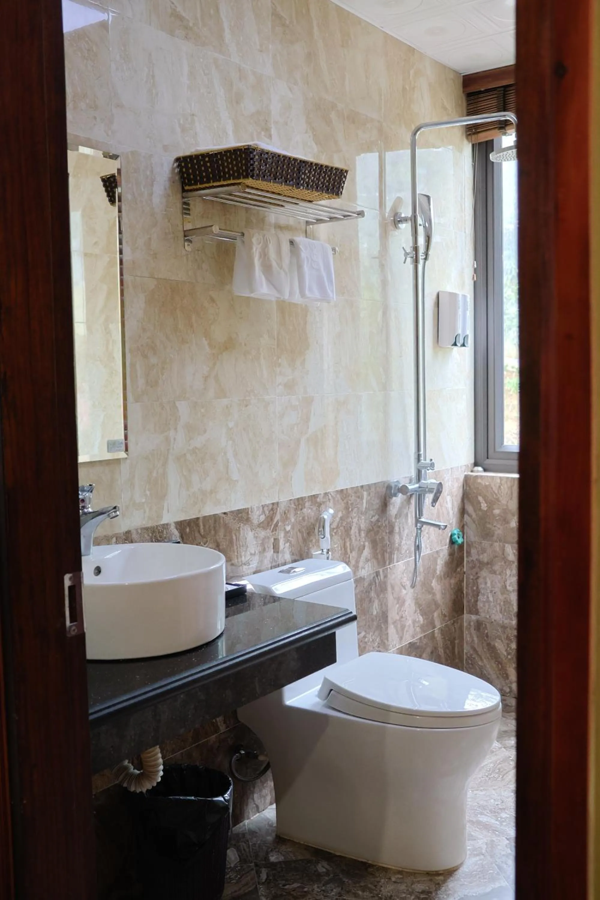 Shower in Sapa Melody Hotel