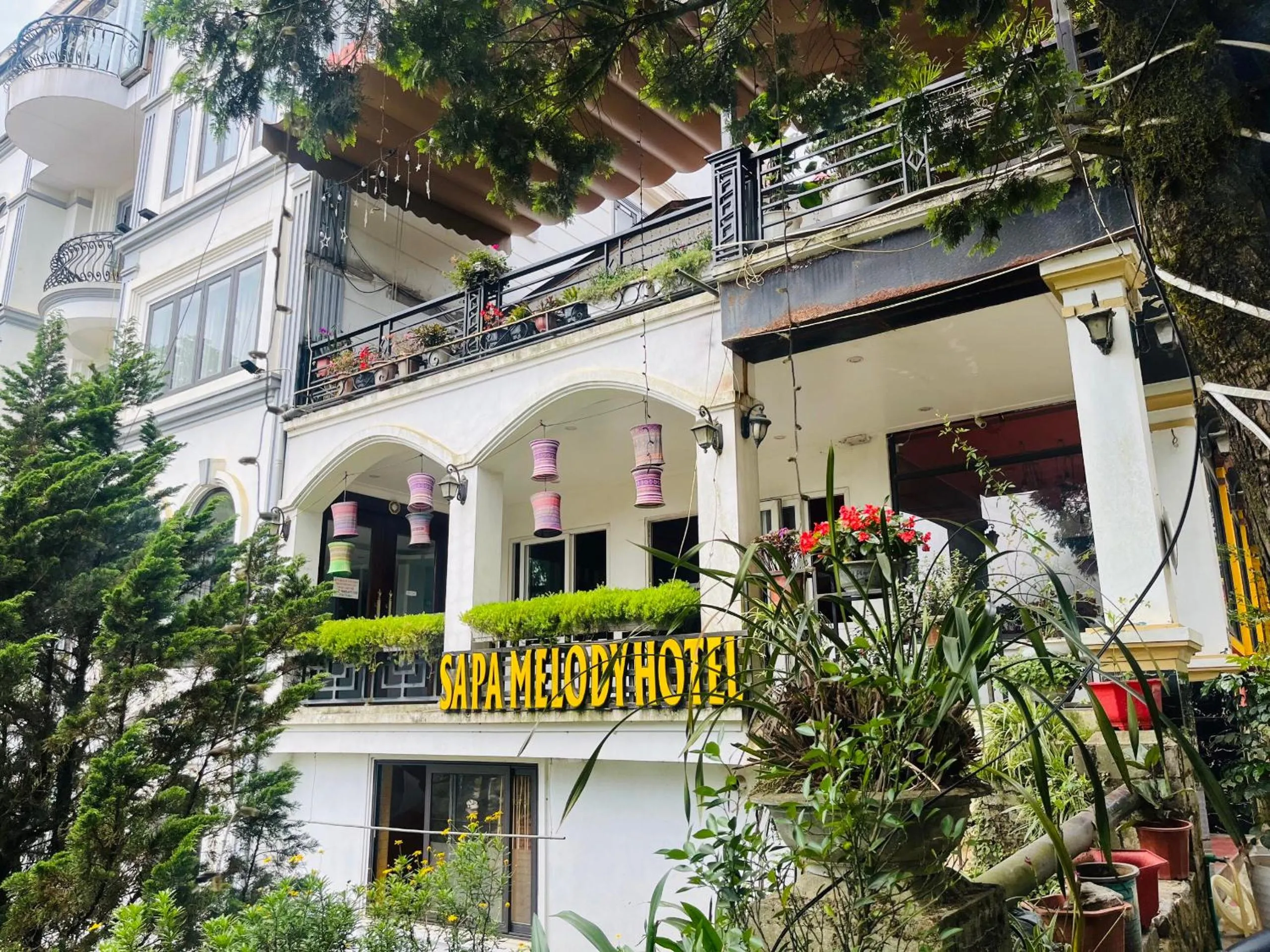Property building in Sapa Melody Hotel