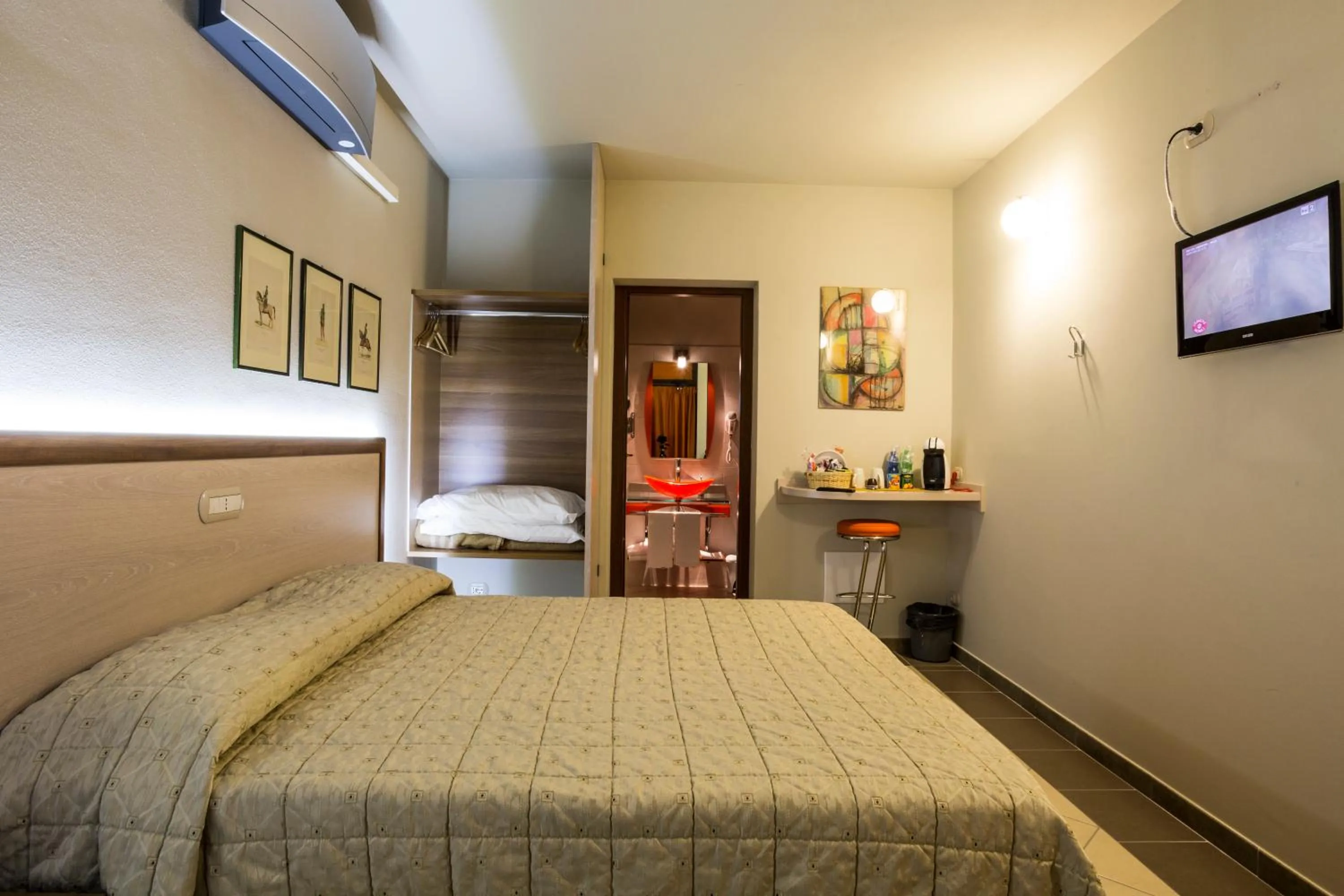 Bed in Hotel Residence Diamantina