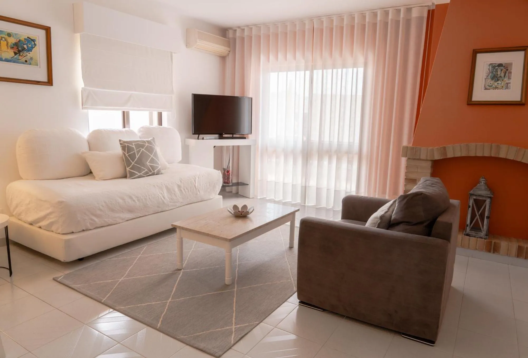 Living room in Villa Mar Azul