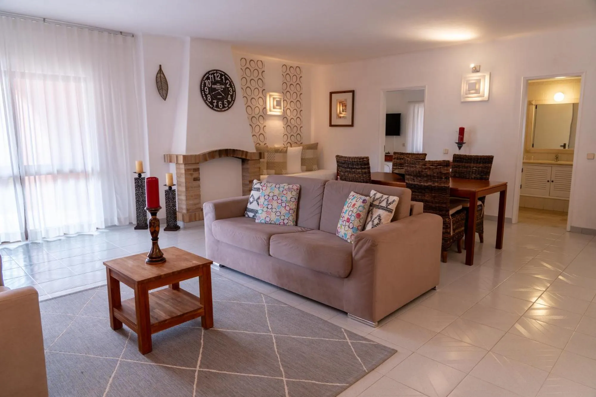 Living room in Villa Mar Azul