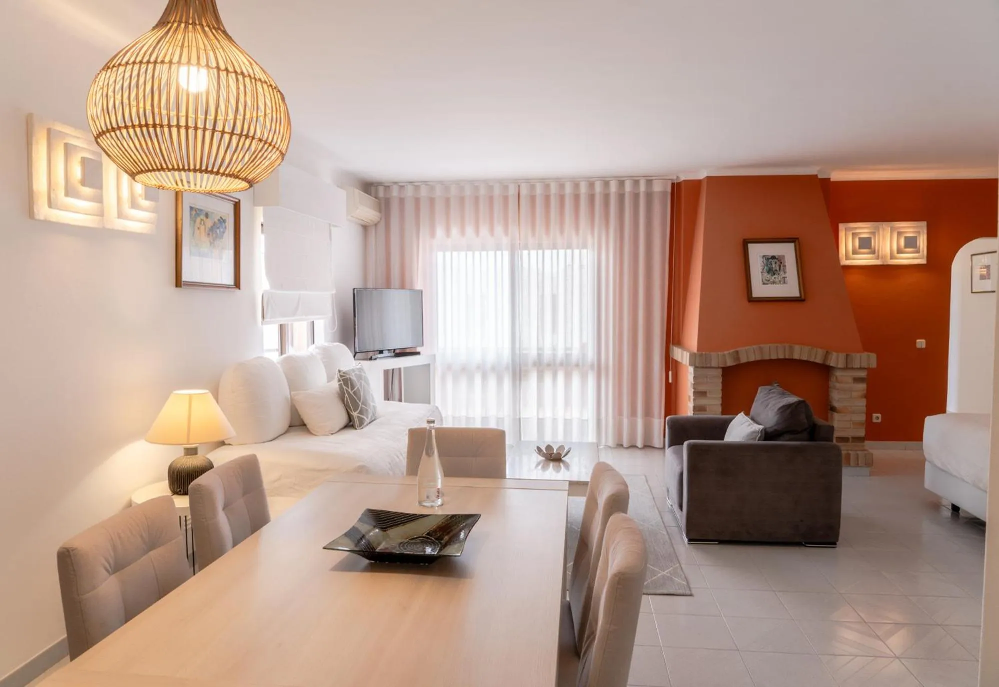 Living room in Villa Mar Azul