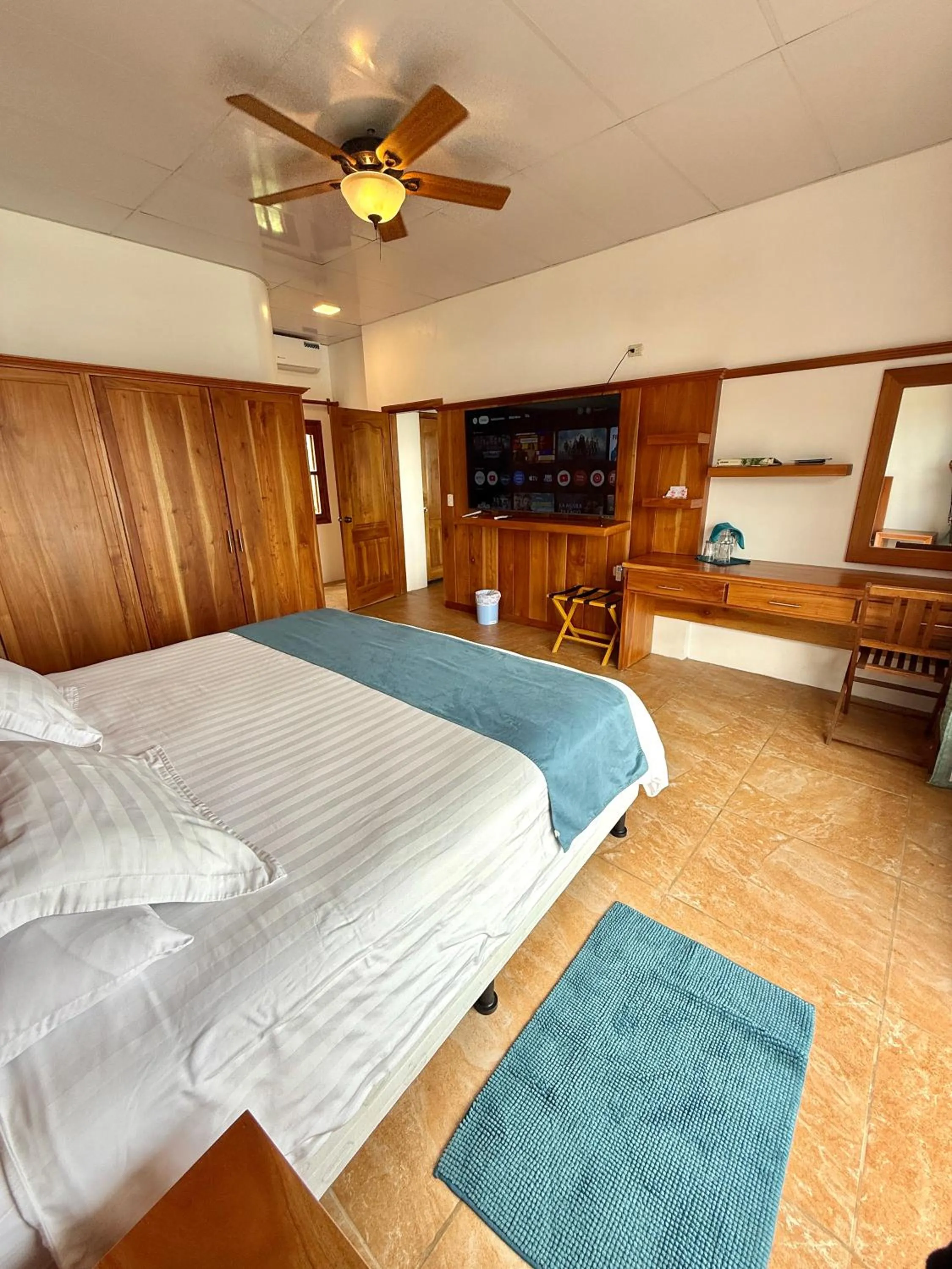 Bed in Hotel Albemarle Galapagos Beachfront