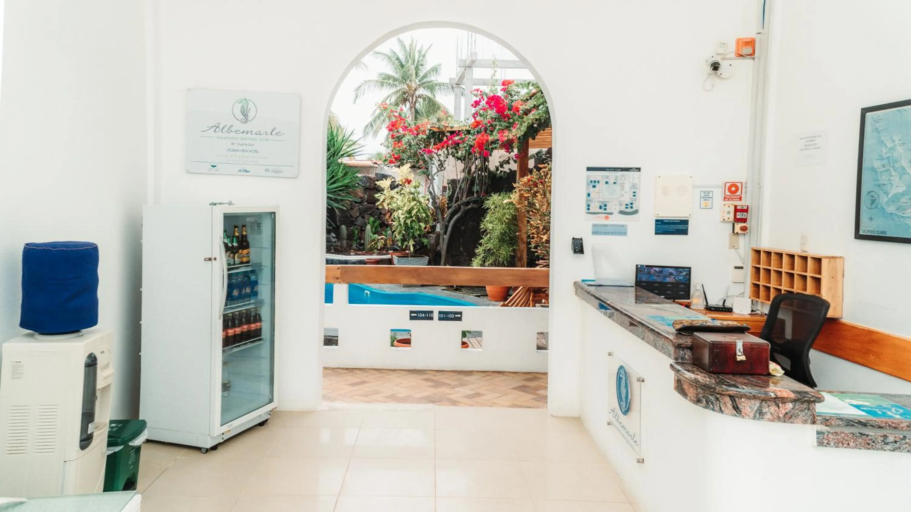 Property building in Hotel Albemarle Galapagos Beachfront