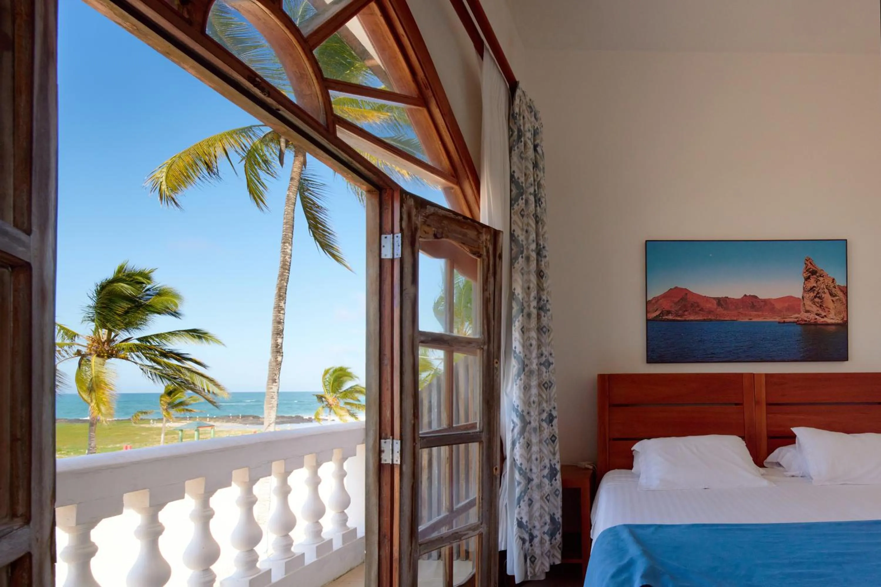 Natural landscape, Bed in Hotel Albemarle Galapagos Beachfront