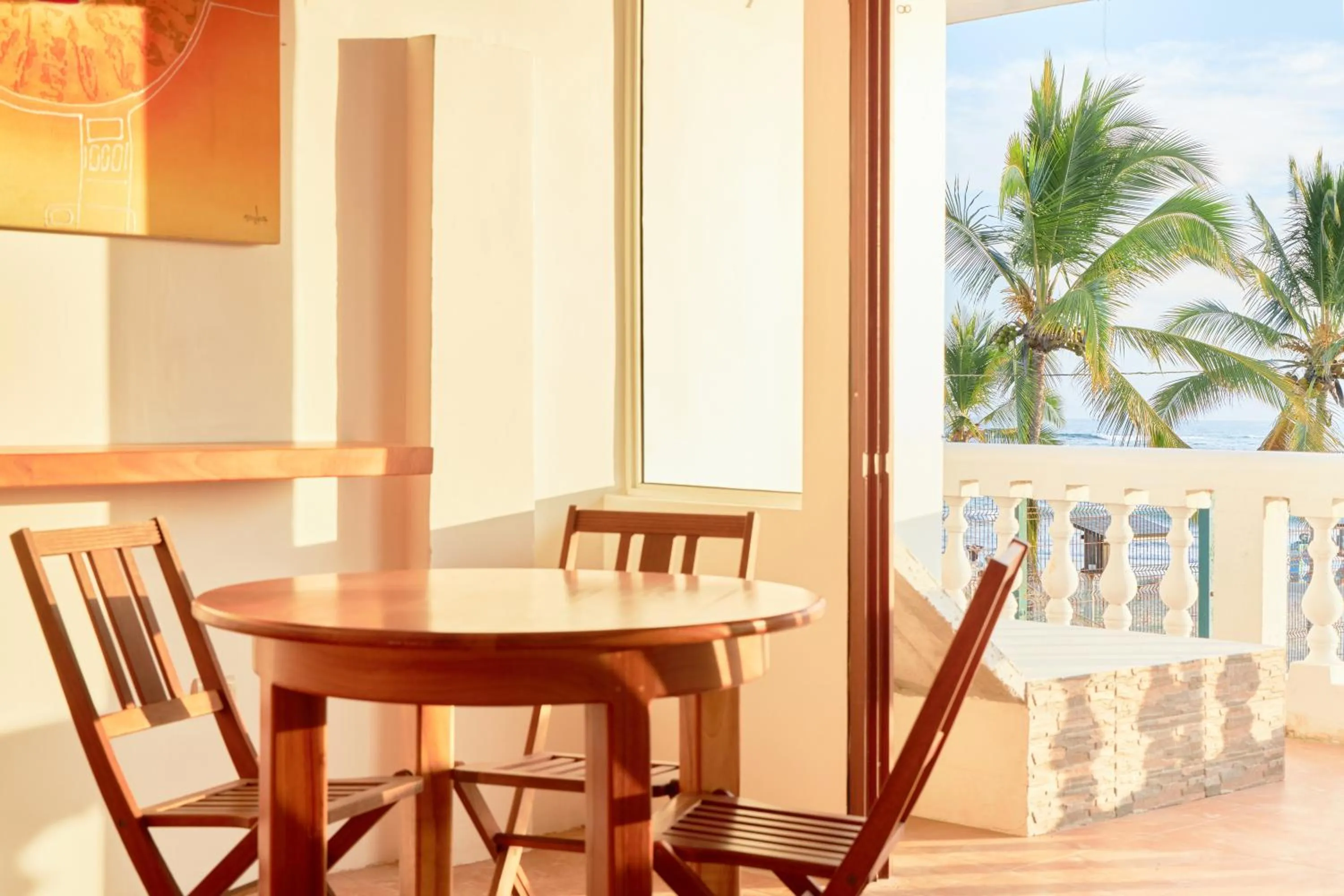 Patio in Hotel Albemarle Galapagos Beachfront