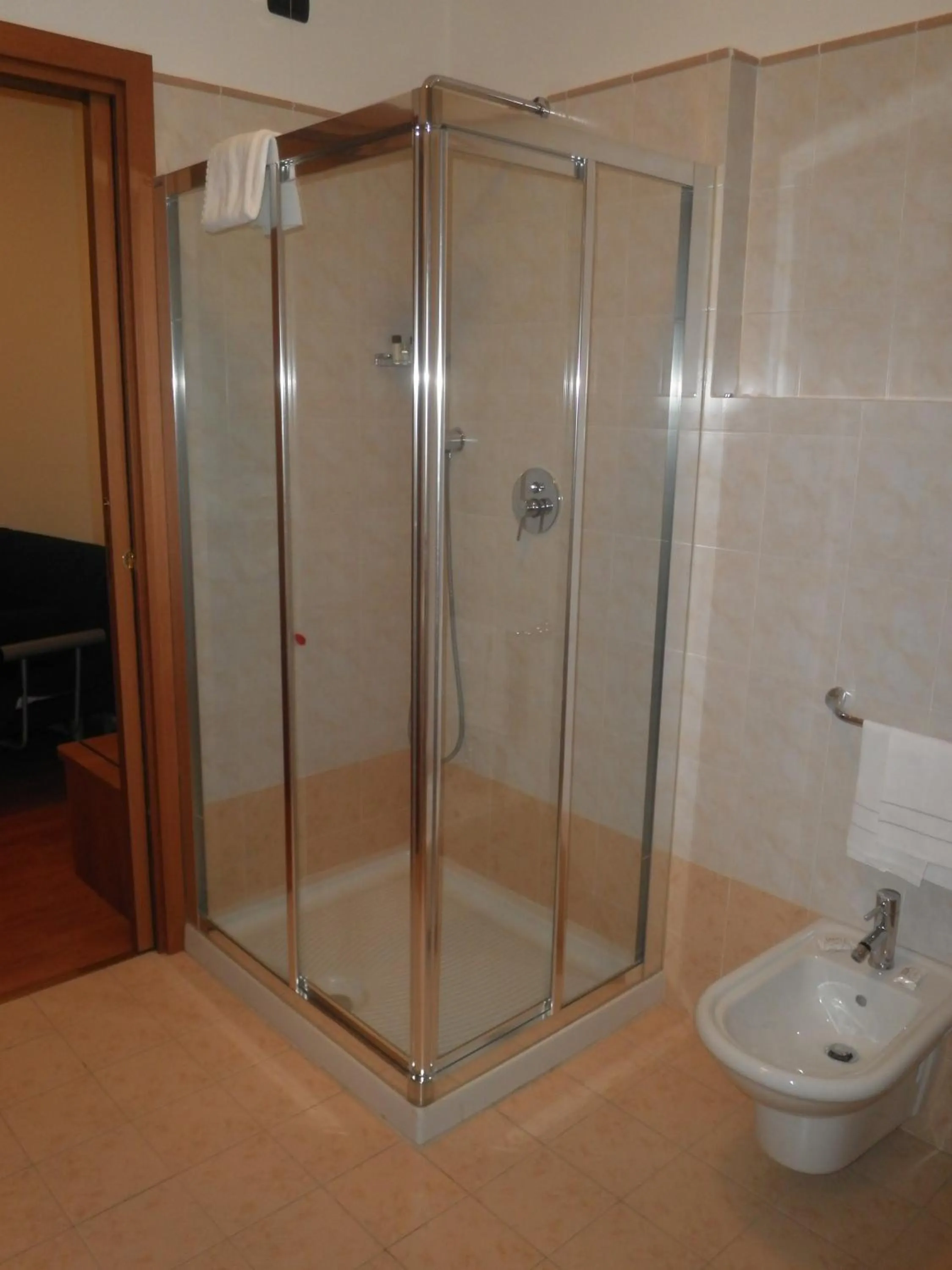 Shower in Hotel Selide