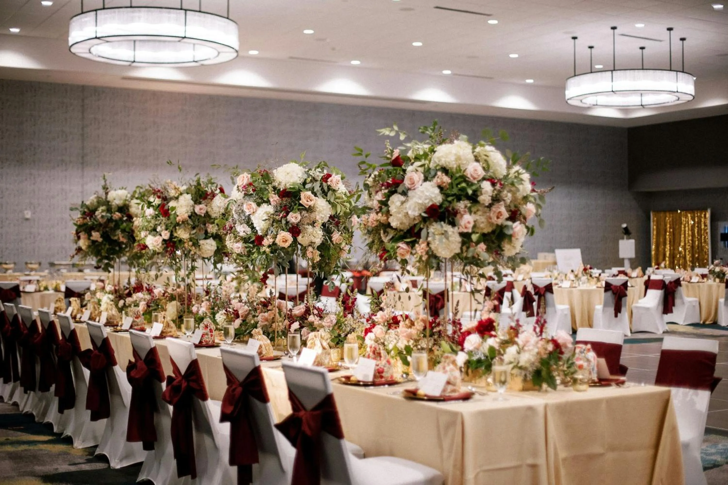 Lobby or reception in Marriott Dallas Allen Hotel & Convention Center