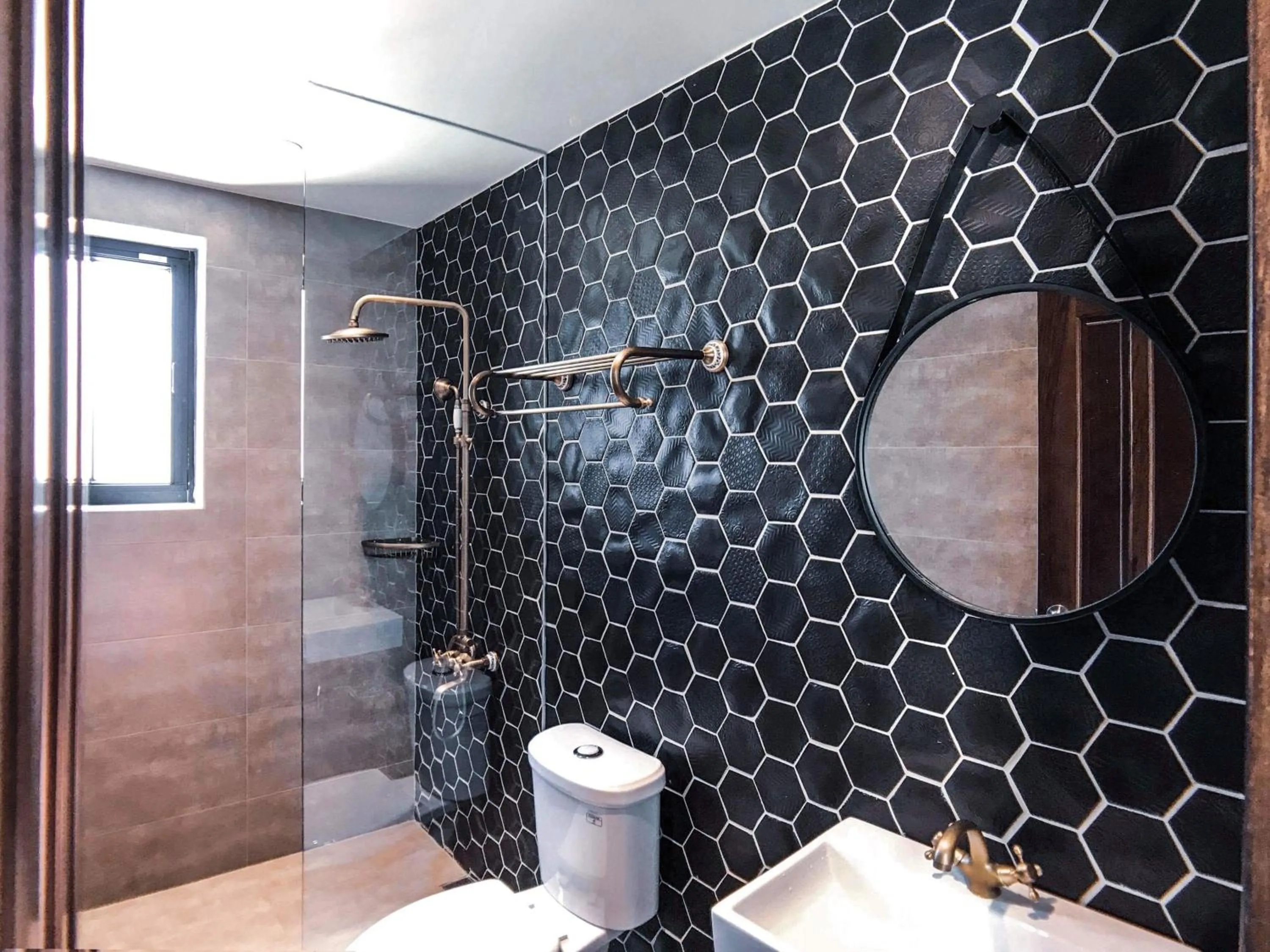 Shower in The Gatsby Apartment