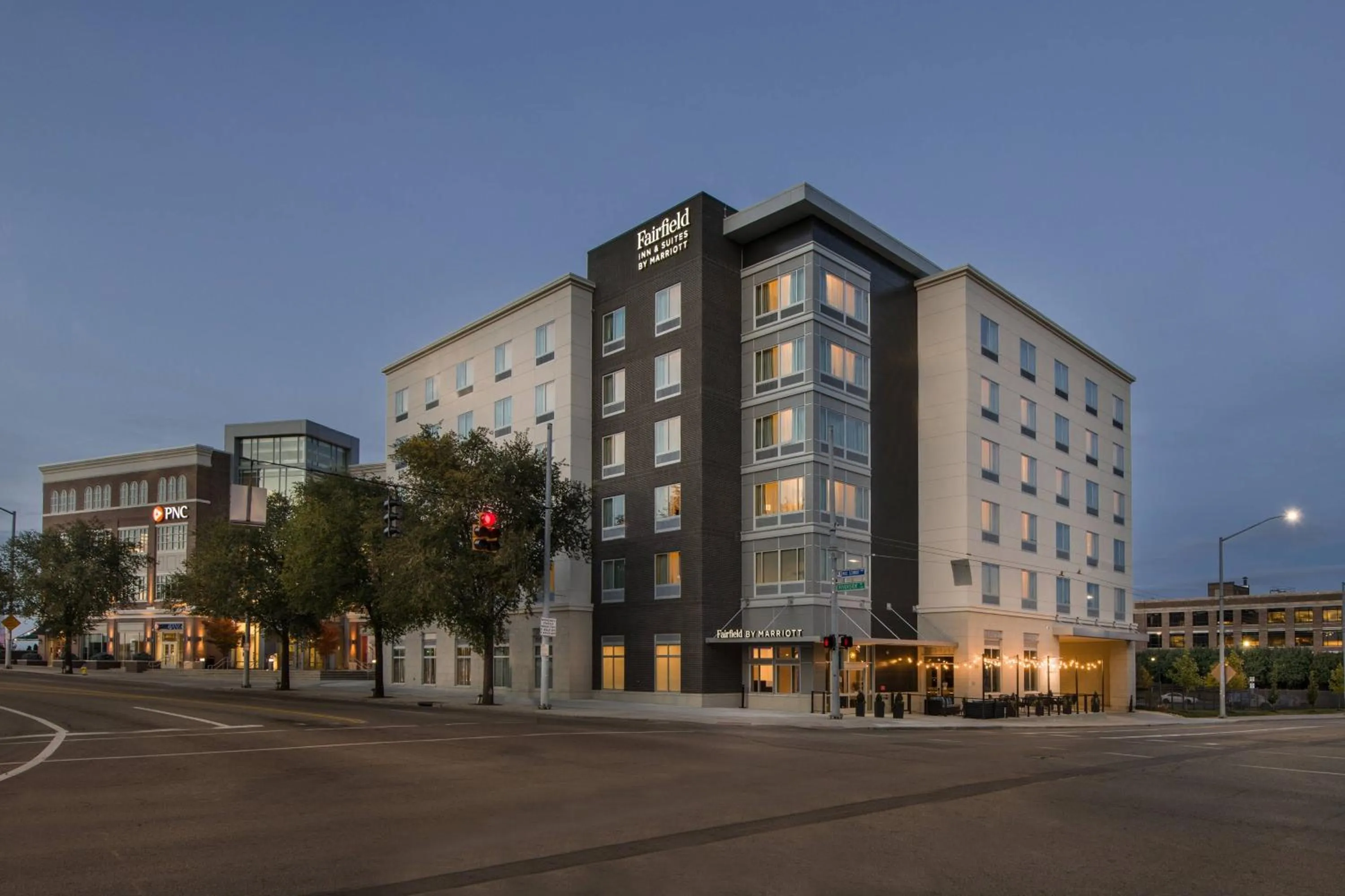 Property building in Fairfield by Marriott Inn & Suites Dayton Downtown