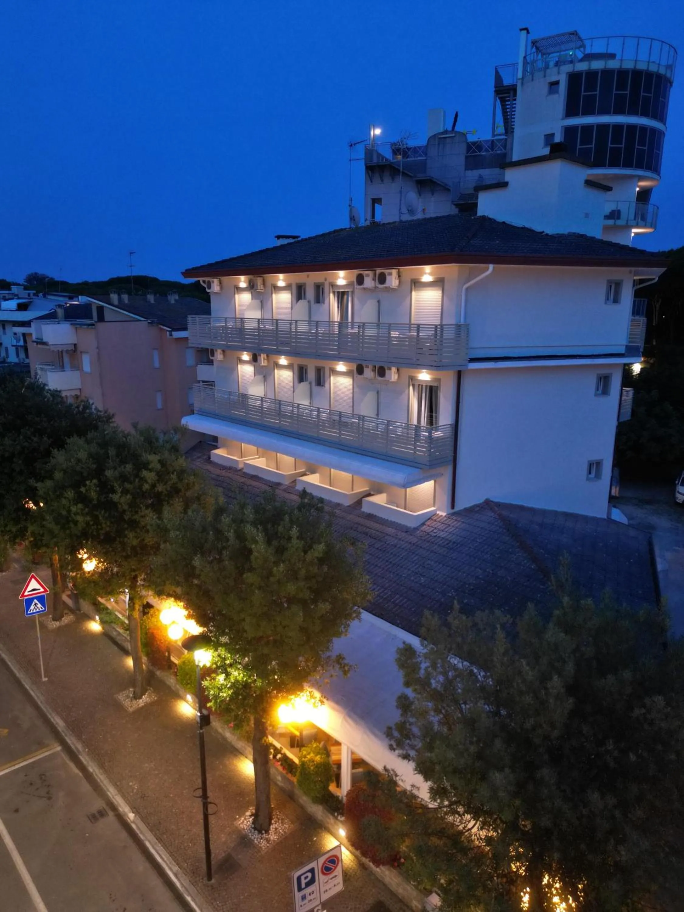 Property building in Hotel Berna