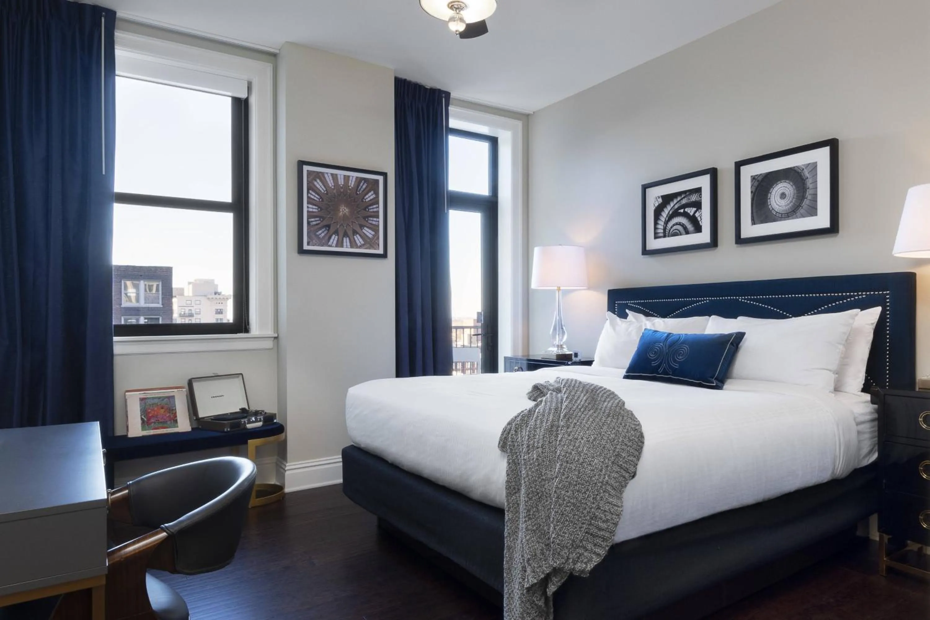 Bedroom, Bed in Hotel Saint Louis, Autograph Collection