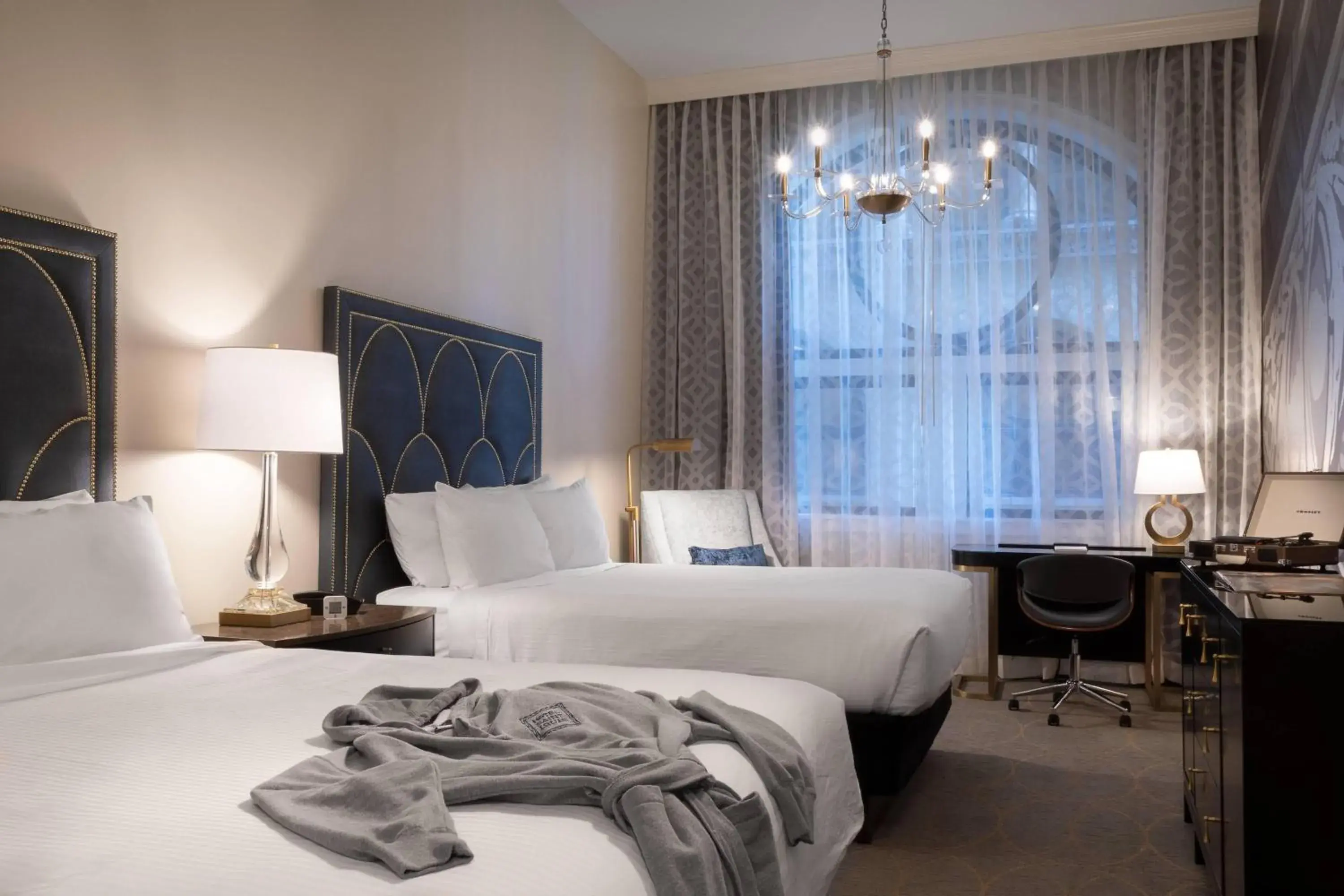 Guest Queen Room with Two Queen Beds in Hotel Saint Louis, Autograph Collection Guest Queen Room with Two Queen Beds in Hotel Saint Louis, Autograph Collection