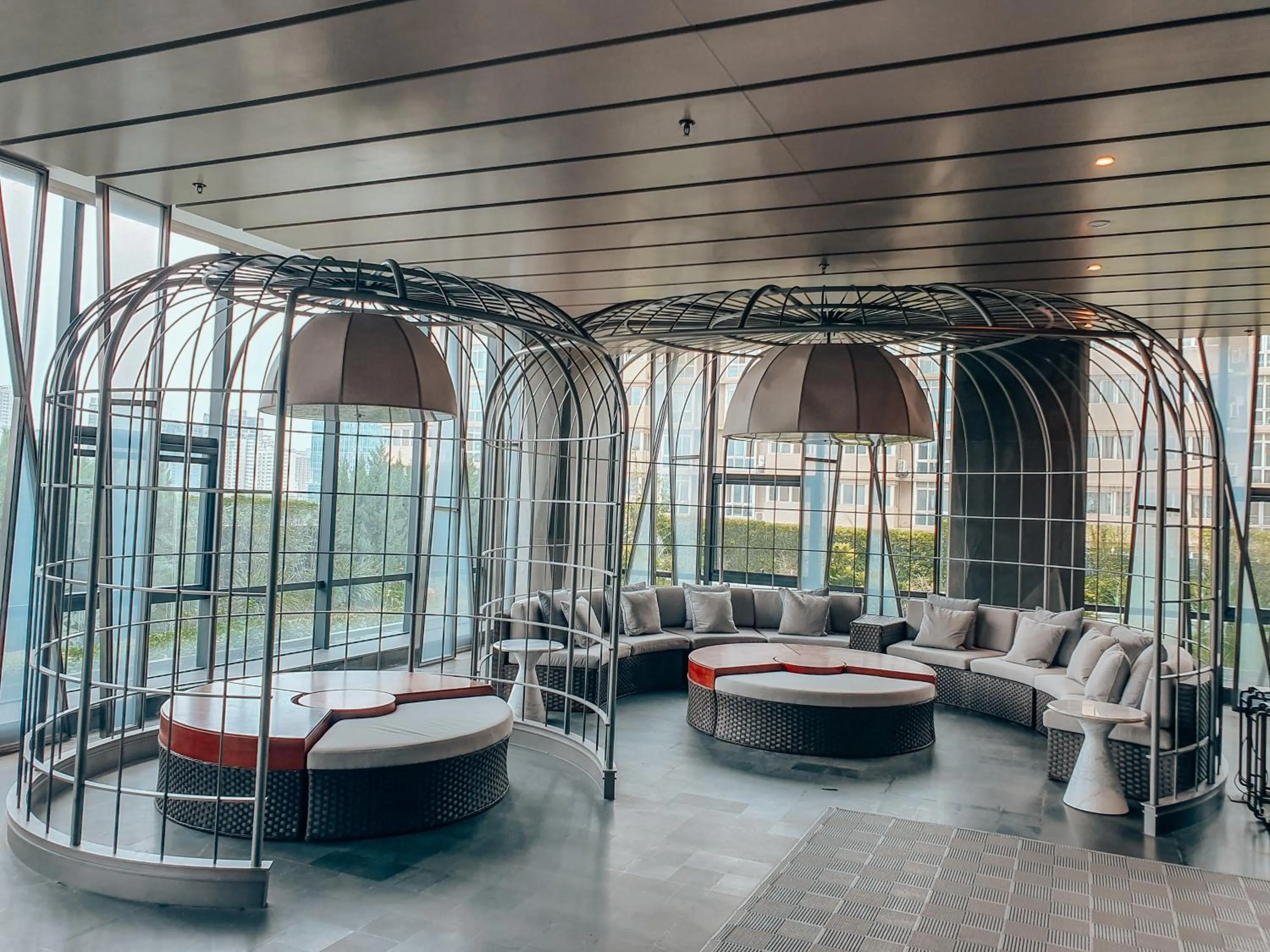 Swimming pool in Renaissance Xi'an Hotel