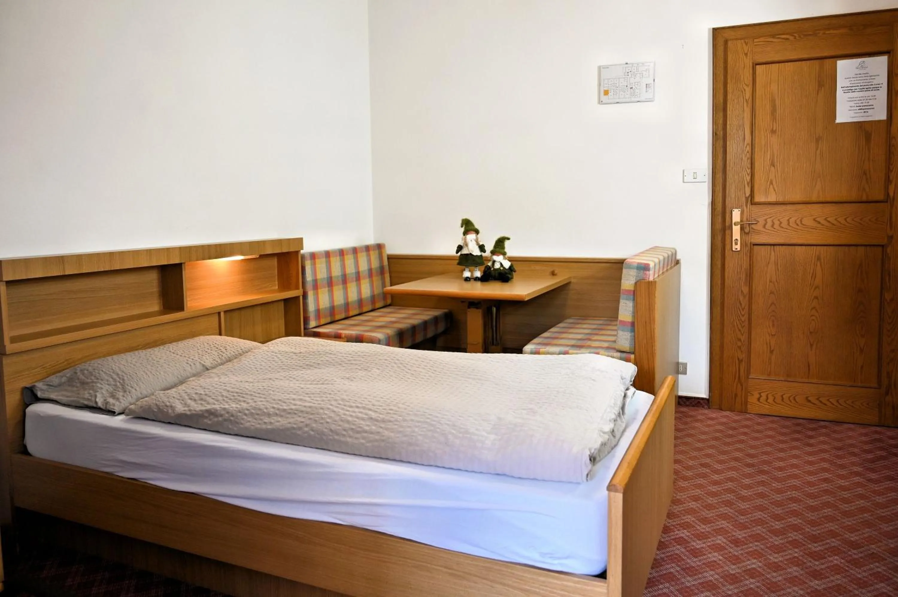 Bed in Albergo Panorama