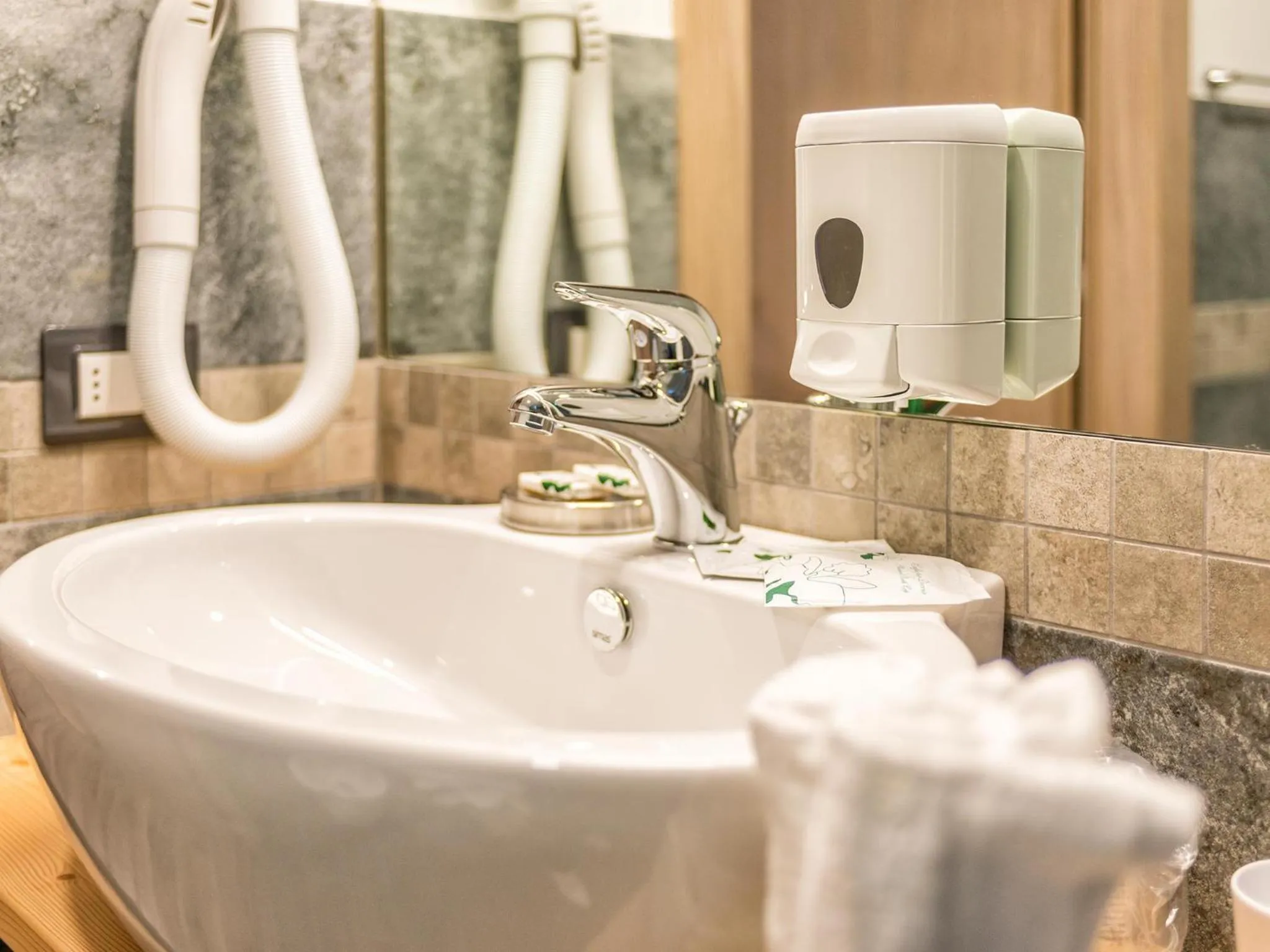 Bathroom in Albergo Panorama