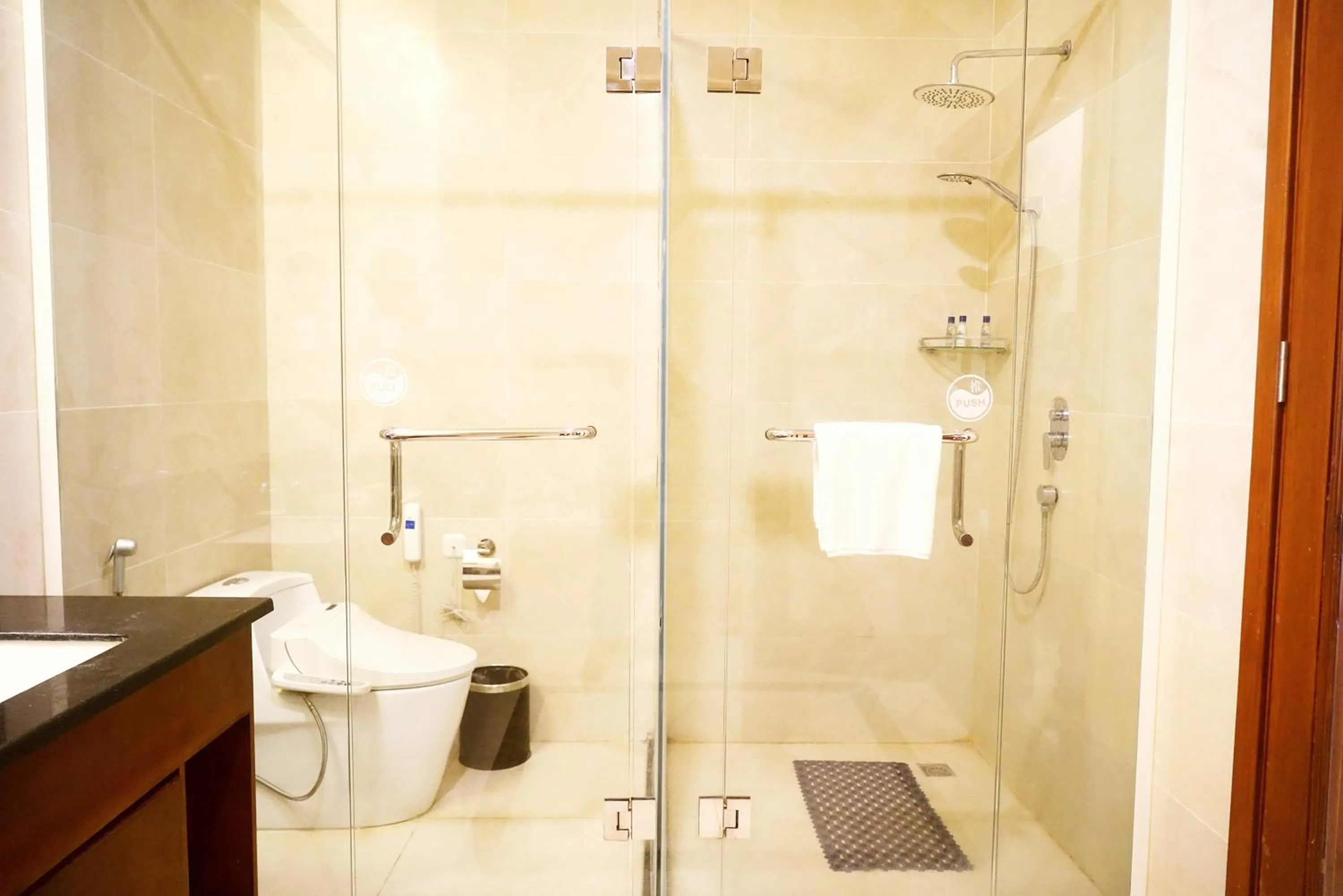 Shower in NDC Resort & Spa