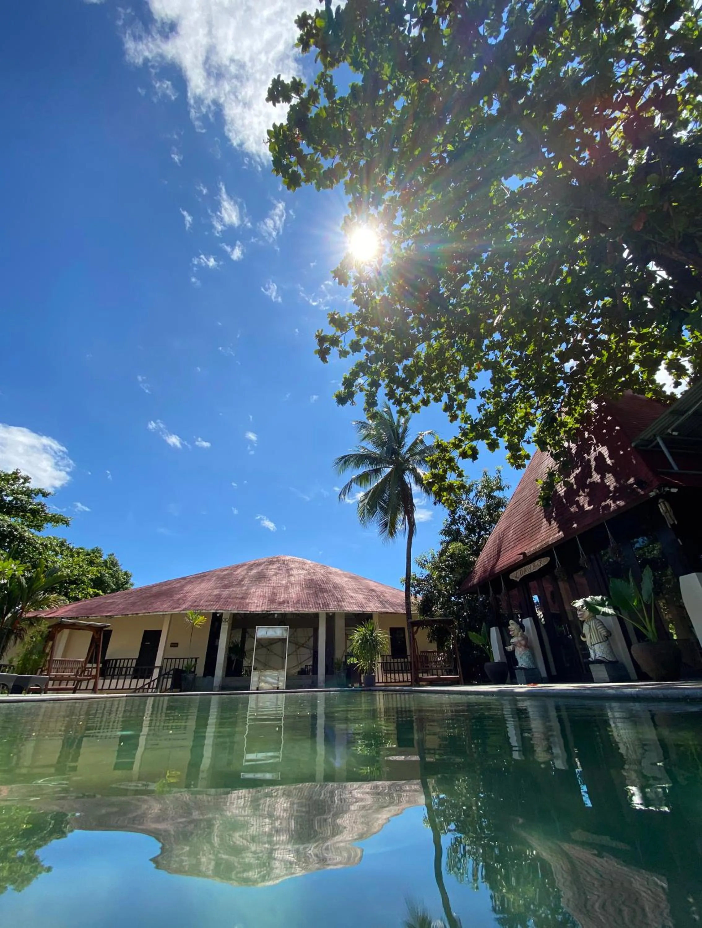 Pool view in NDC Resort & Spa
