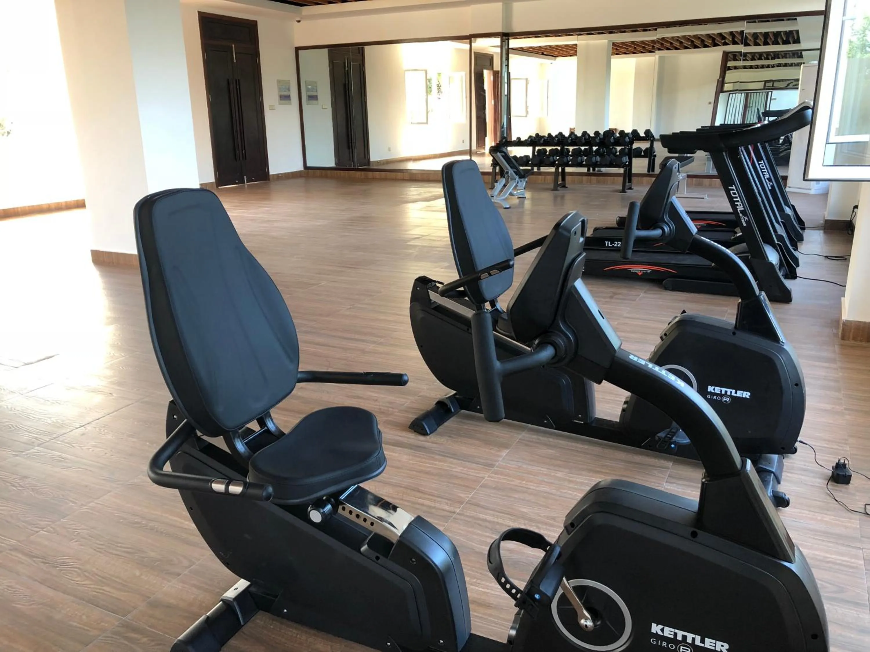 Fitness centre/facilities in NDC Resort & Spa