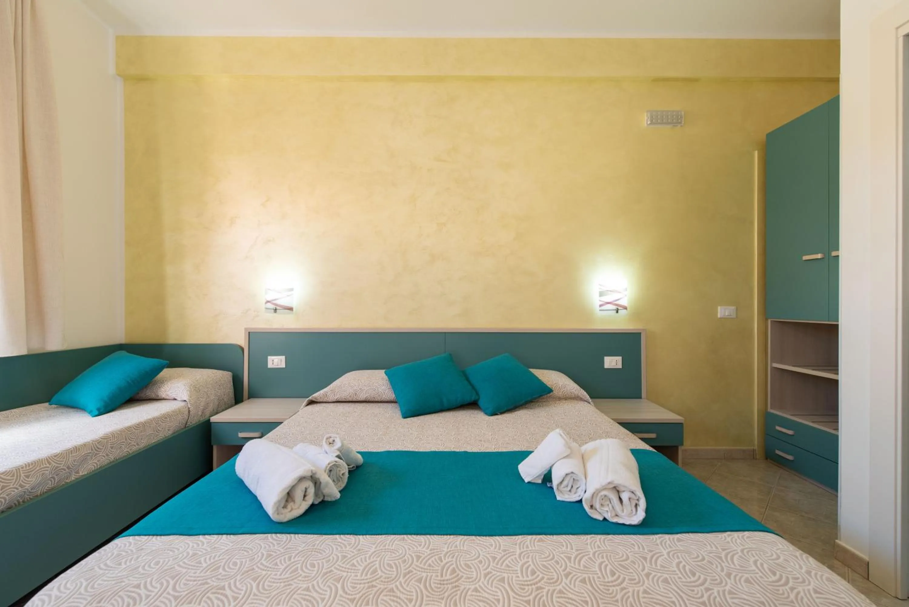 Bed in Affittacamere Aloe