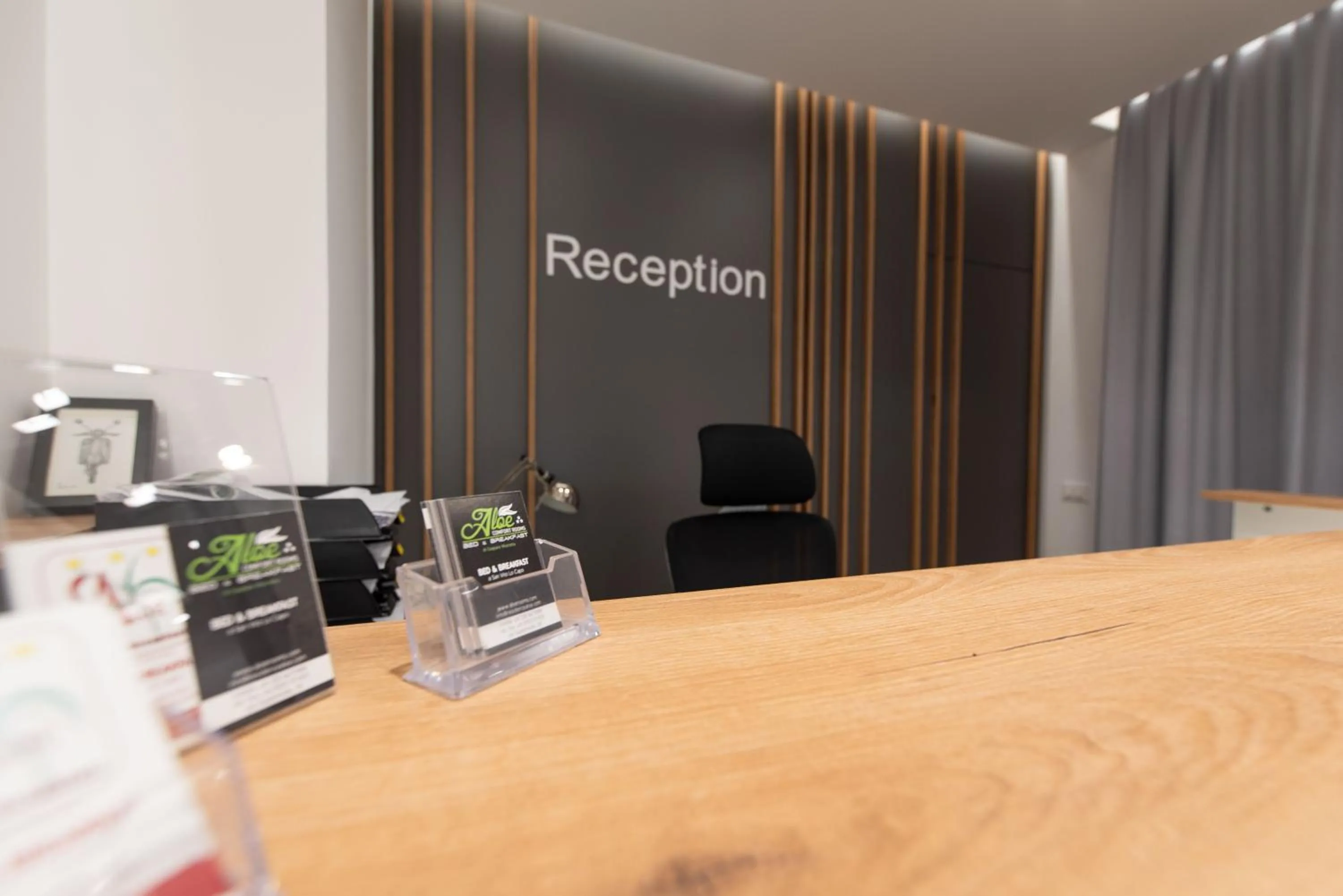 Lobby or reception in Affittacamere Aloe