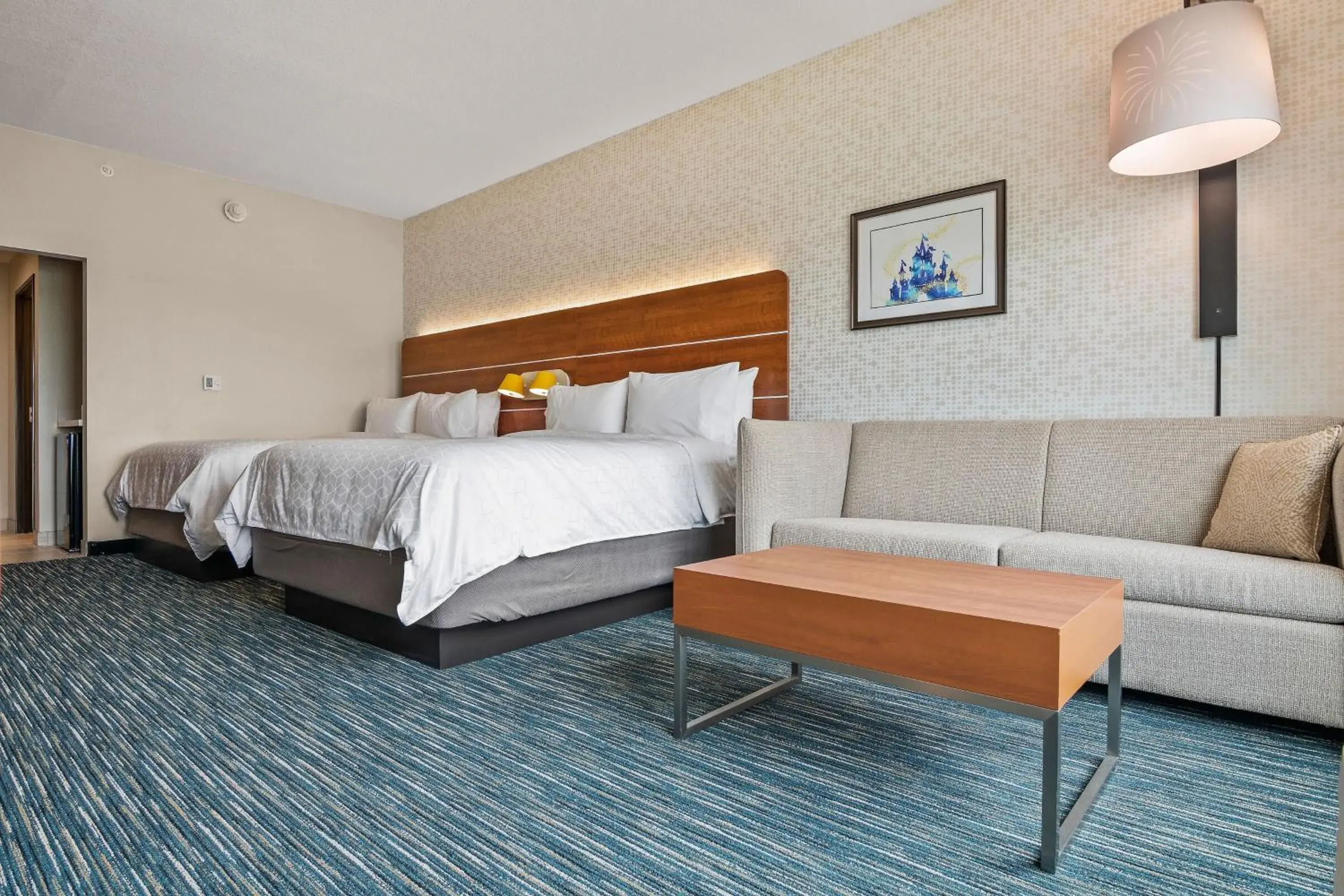 Queen Suite with Two Queen Beds and Sofa Bed in Holiday Inn Express & Suites Orlando- Lake Buena Vista by IHG Queen Suite with Two Queen Beds and Sofa Bed in Holiday Inn Express & Suites Orlando- Lake Buena Vista by IHG
