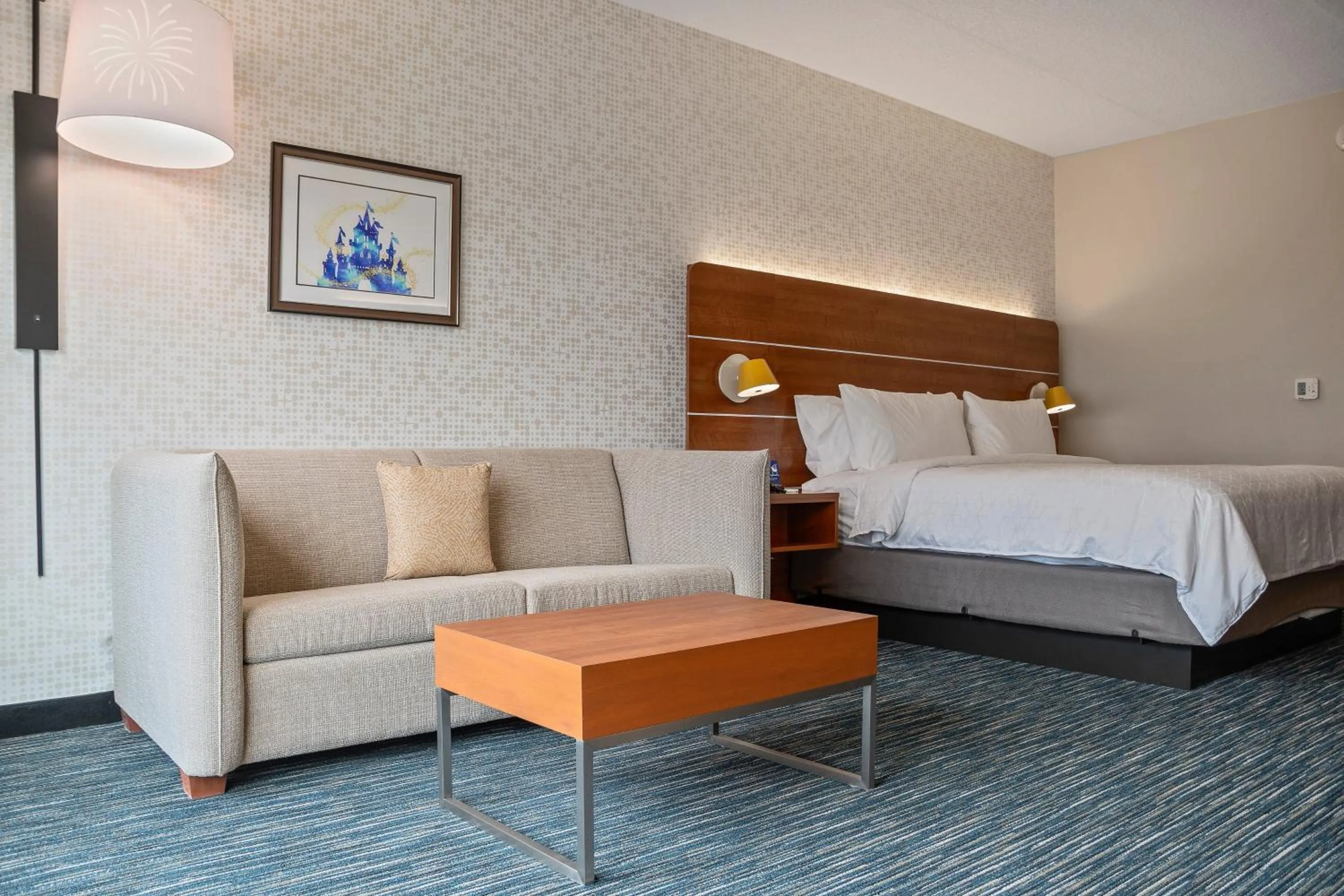 Photo of the whole room, Bed in Holiday Inn Express & Suites Orlando- Lake Buena Vista by IHG