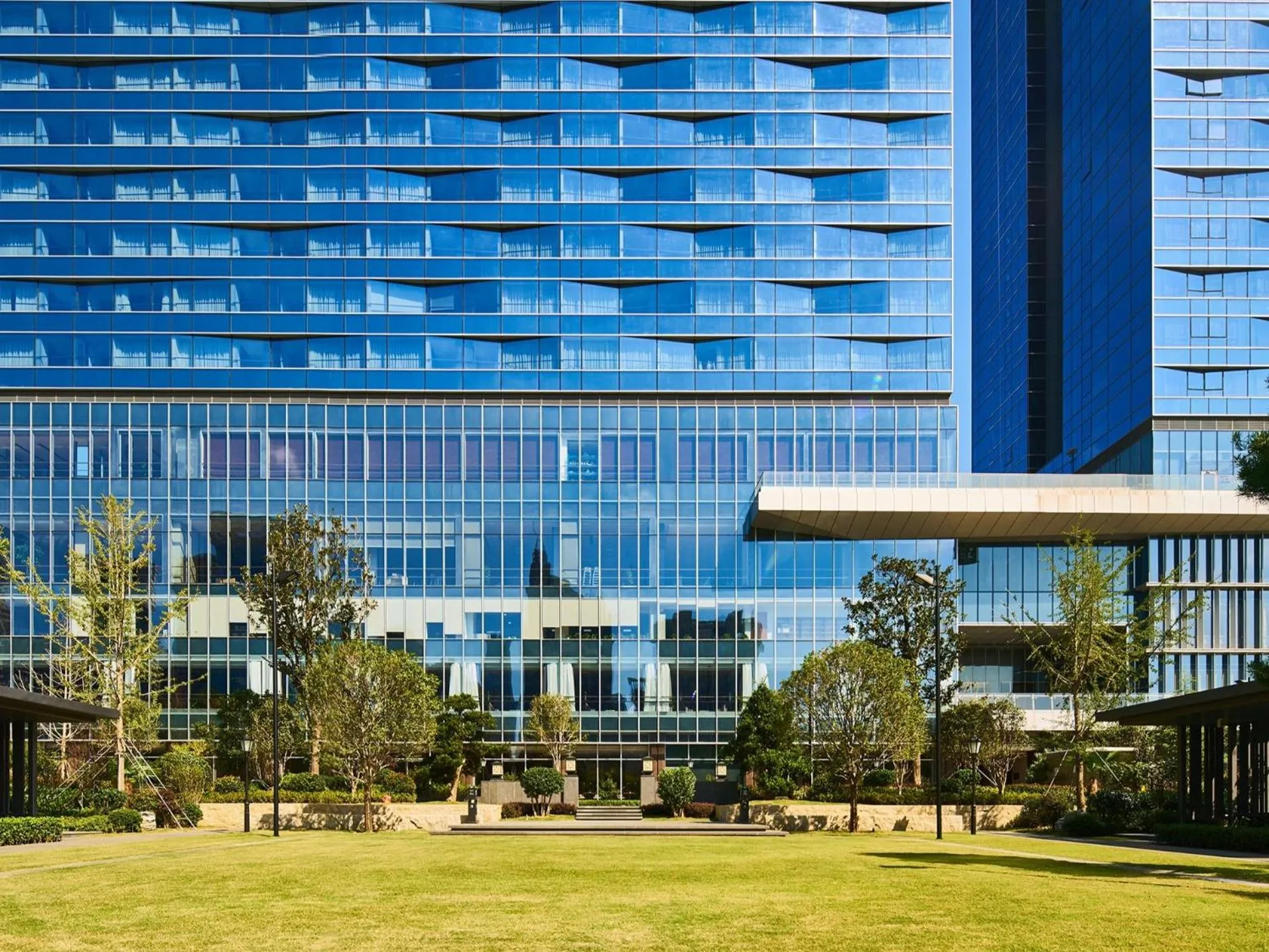 Garden view in InterContinental Hefei by IHG