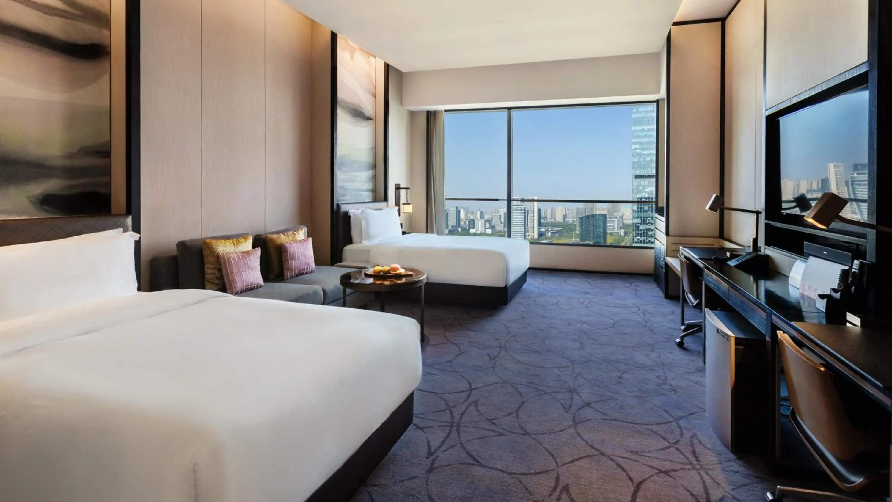Photo of the whole room, Bed in InterContinental Hefei by IHG