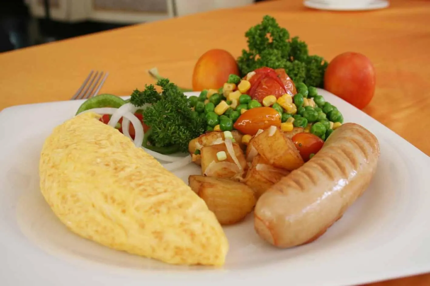 American breakfast in LK Emerald Beach - SHA Extra Plus