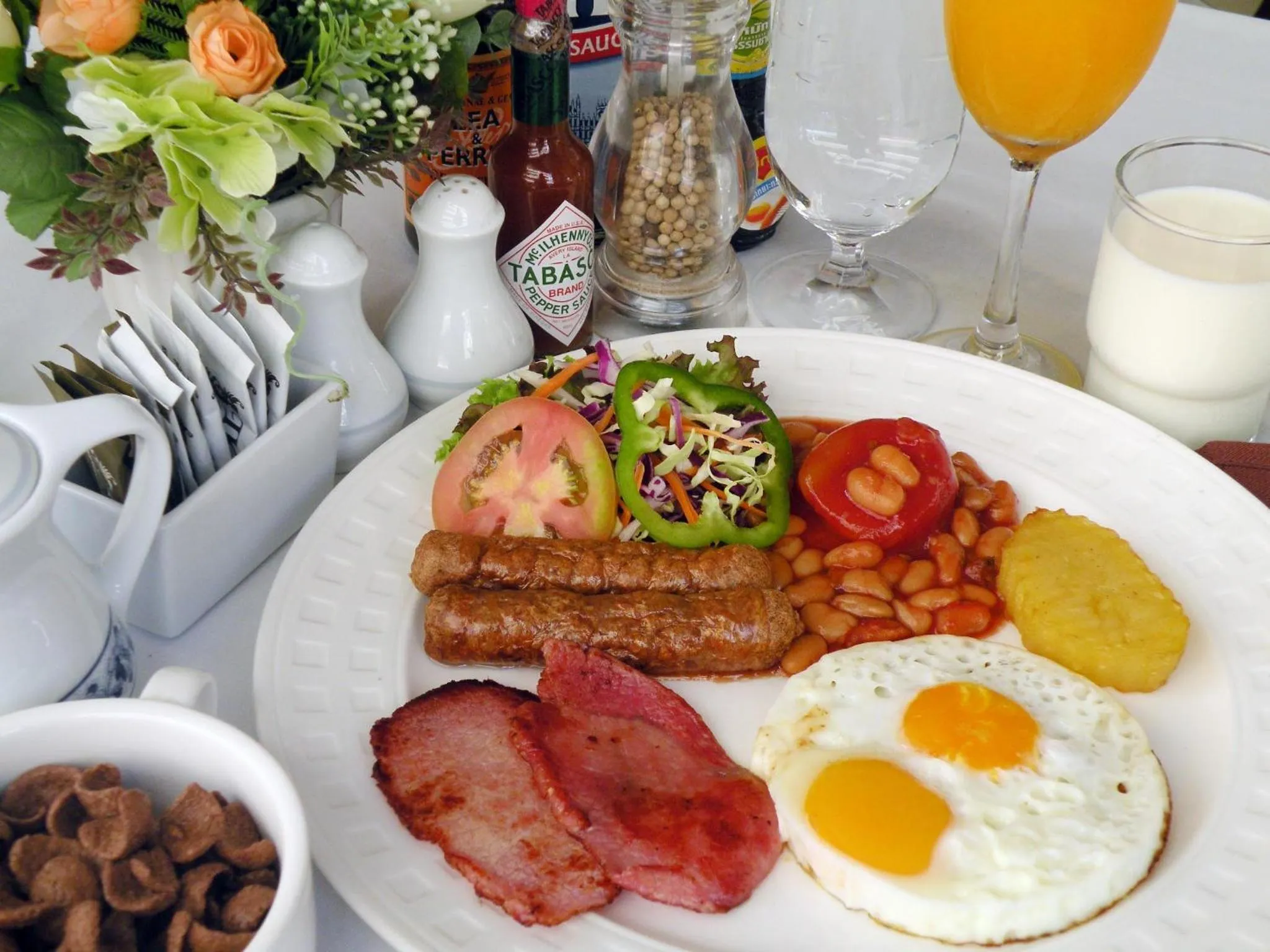 American breakfast in LK Emerald Beach - SHA Extra Plus