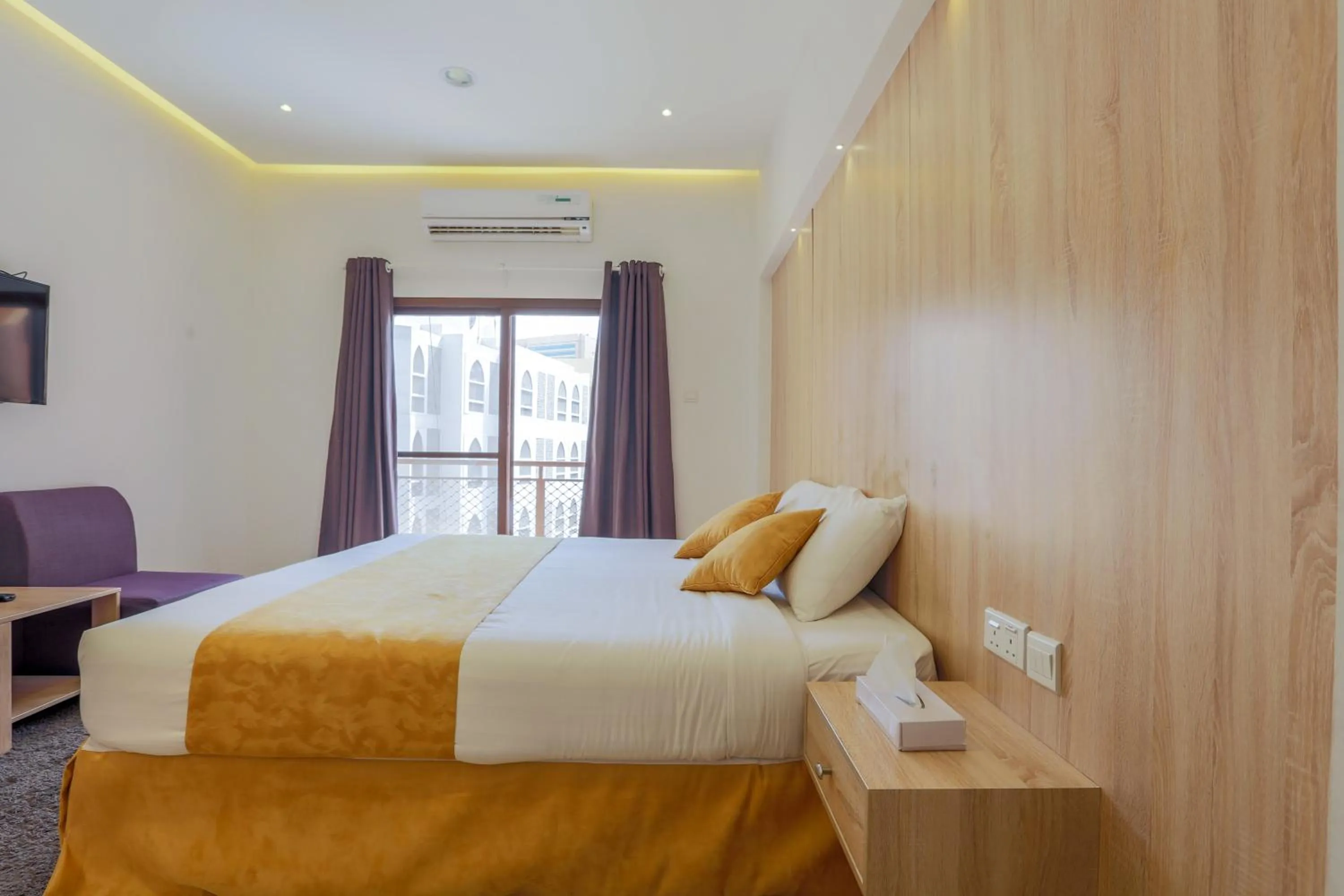 Bed in 24 Gold Hotel