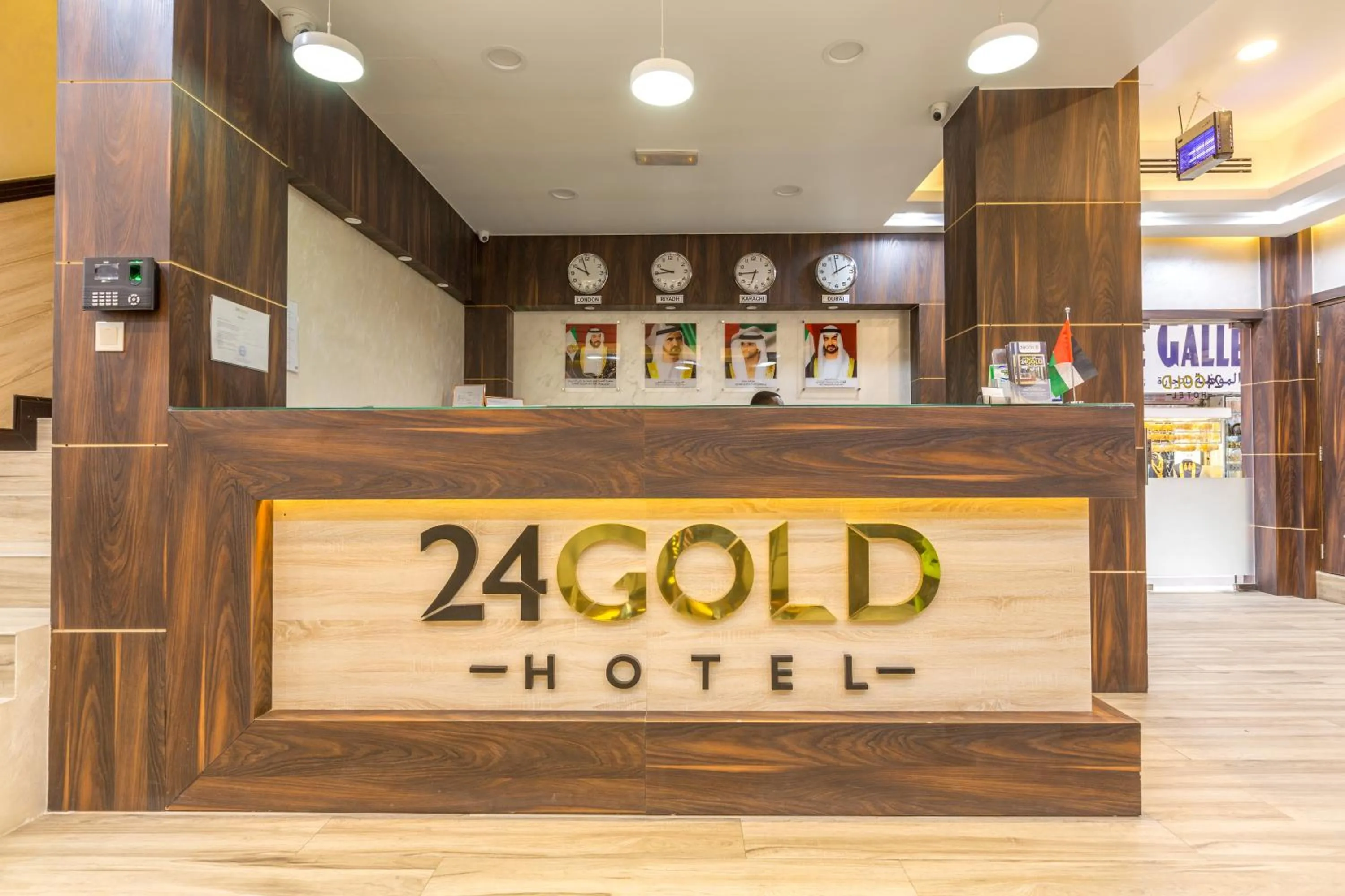Lobby or reception in 24 Gold Hotel