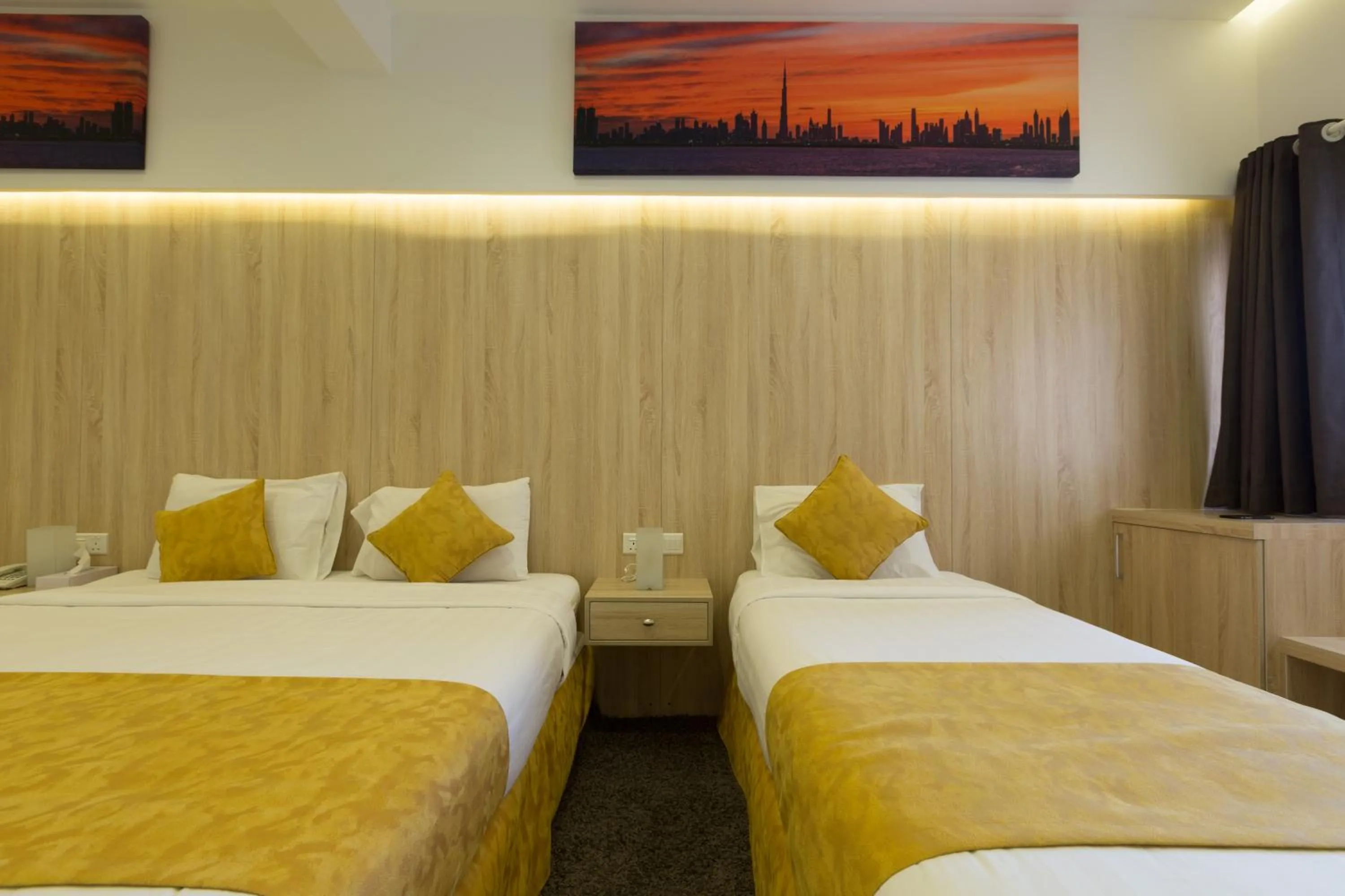 Bed in 24 Gold Hotel