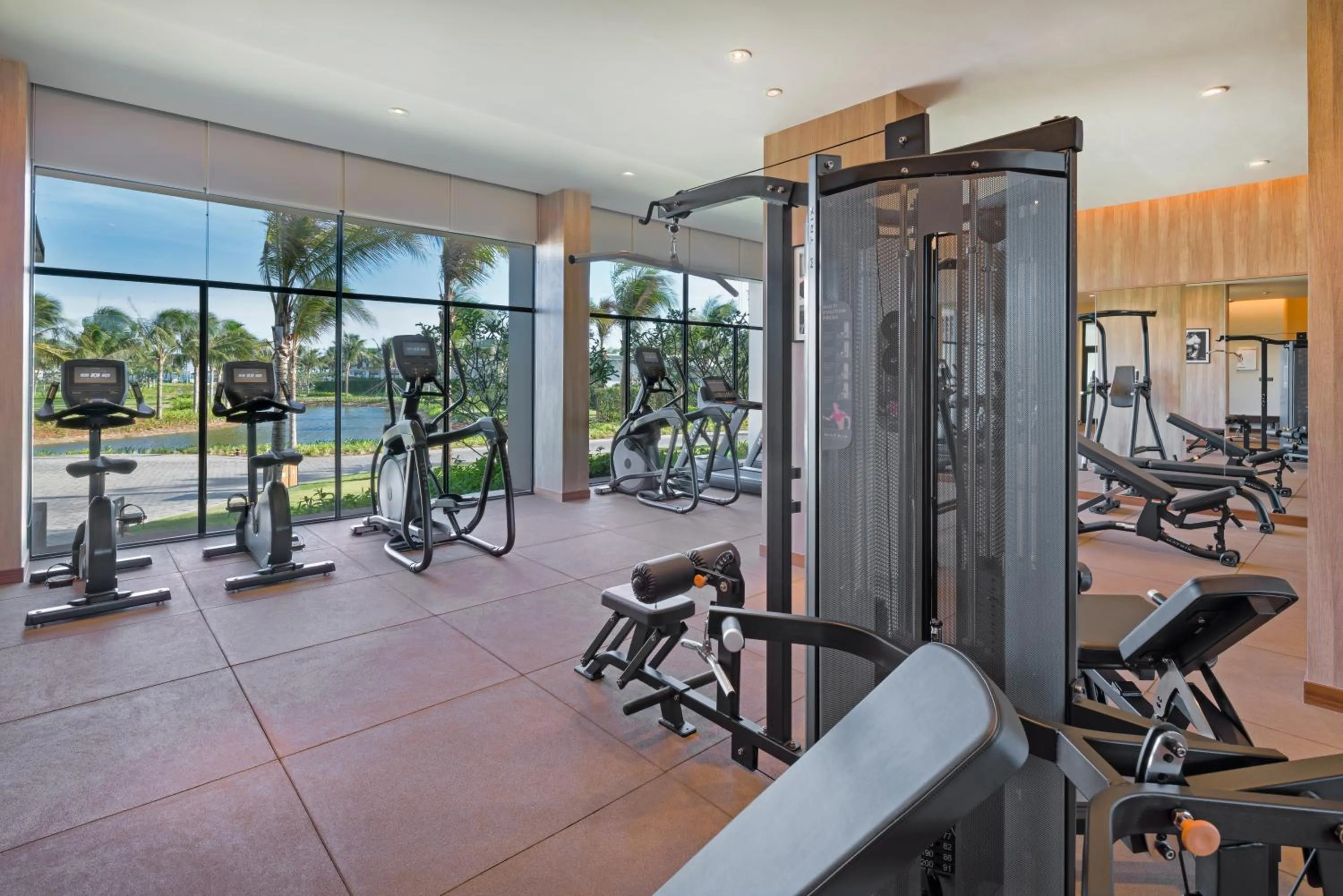 Fitness centre/facilities in Melia Ho Tram Beach Resort