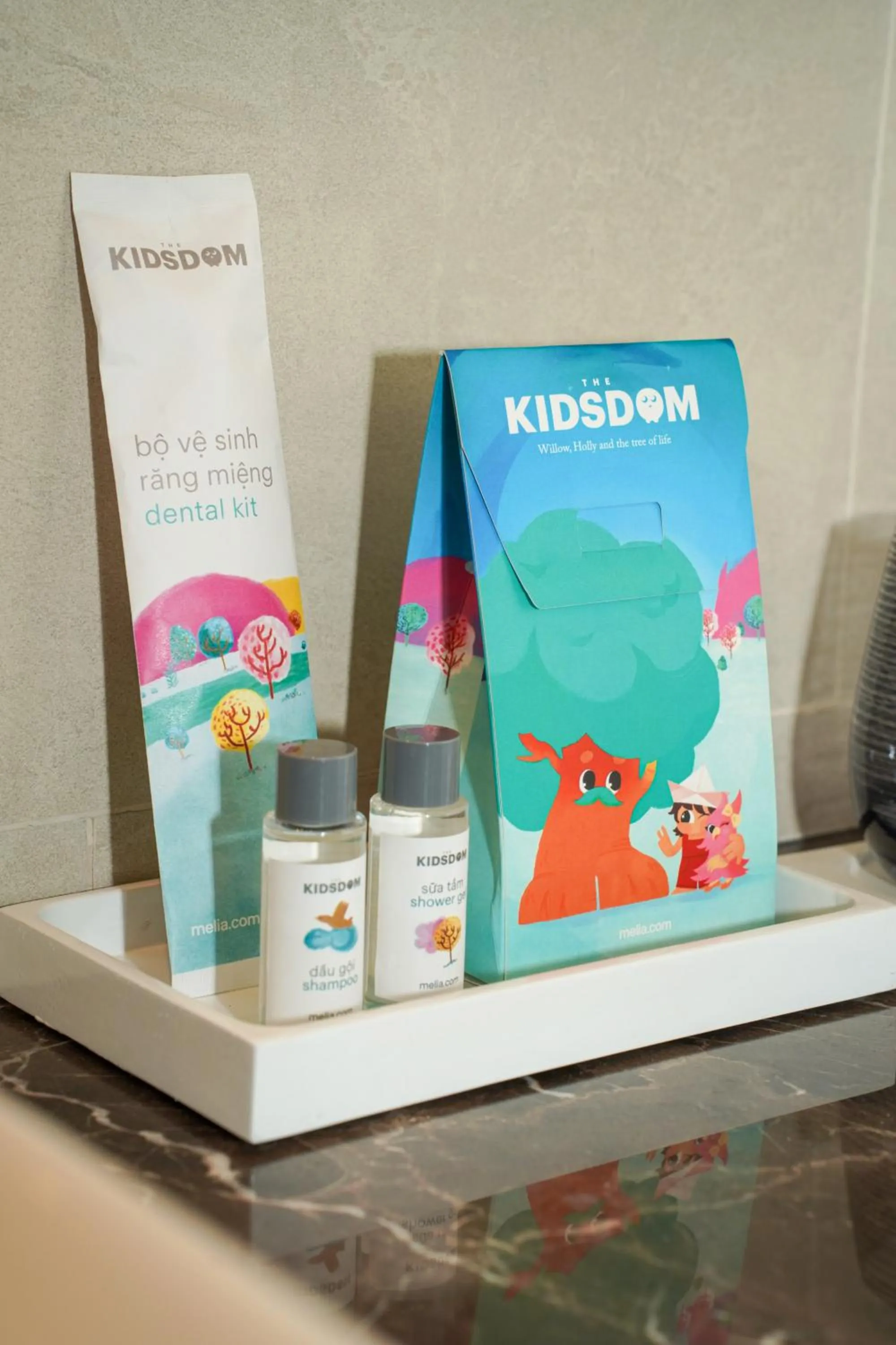 Text overlay in Melia Ho Tram Beach Resort