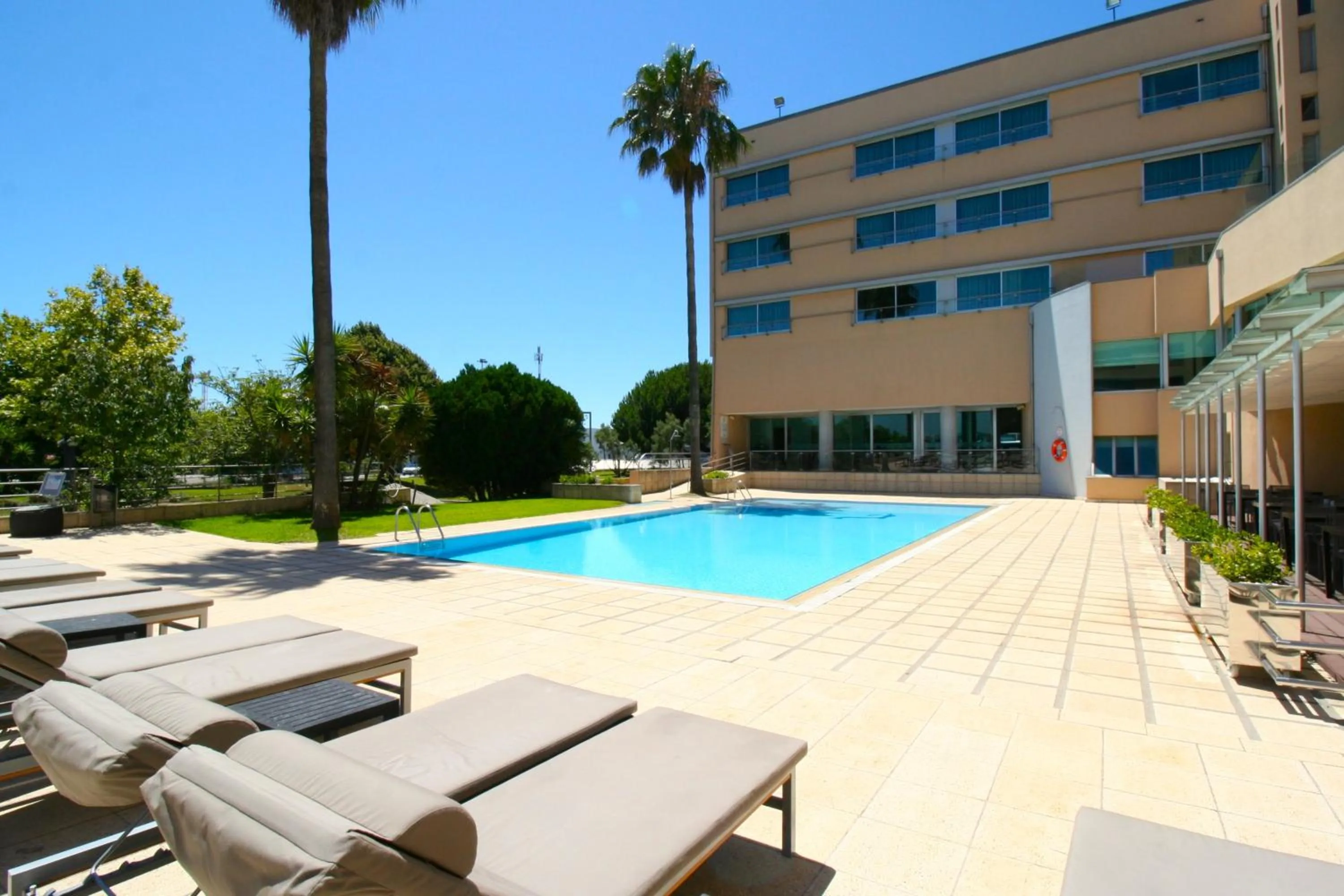 Pool view in TRYP by Wyndham Porto Expo Hotel
