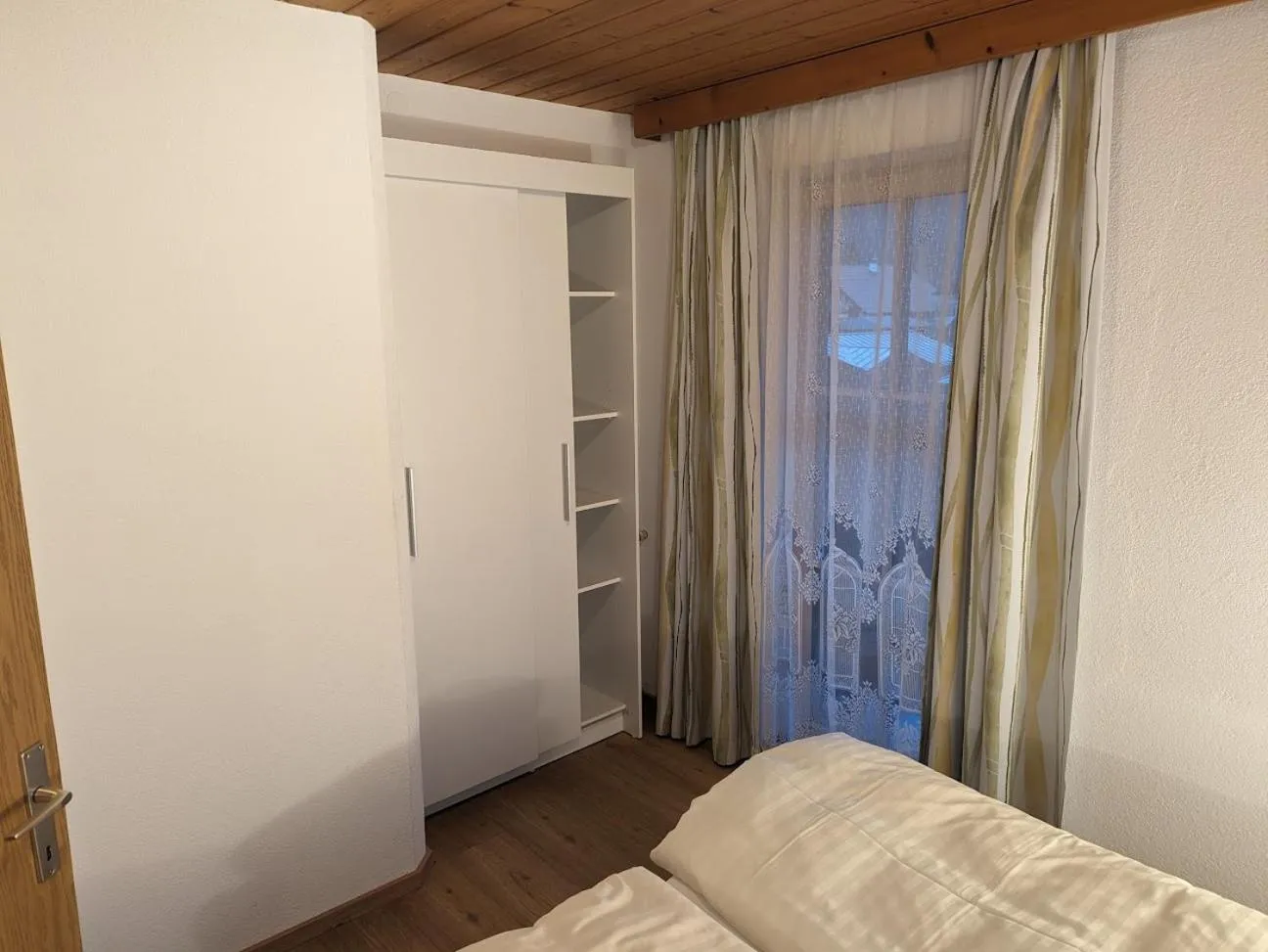 wardrobe, Bed in Pension Sydler