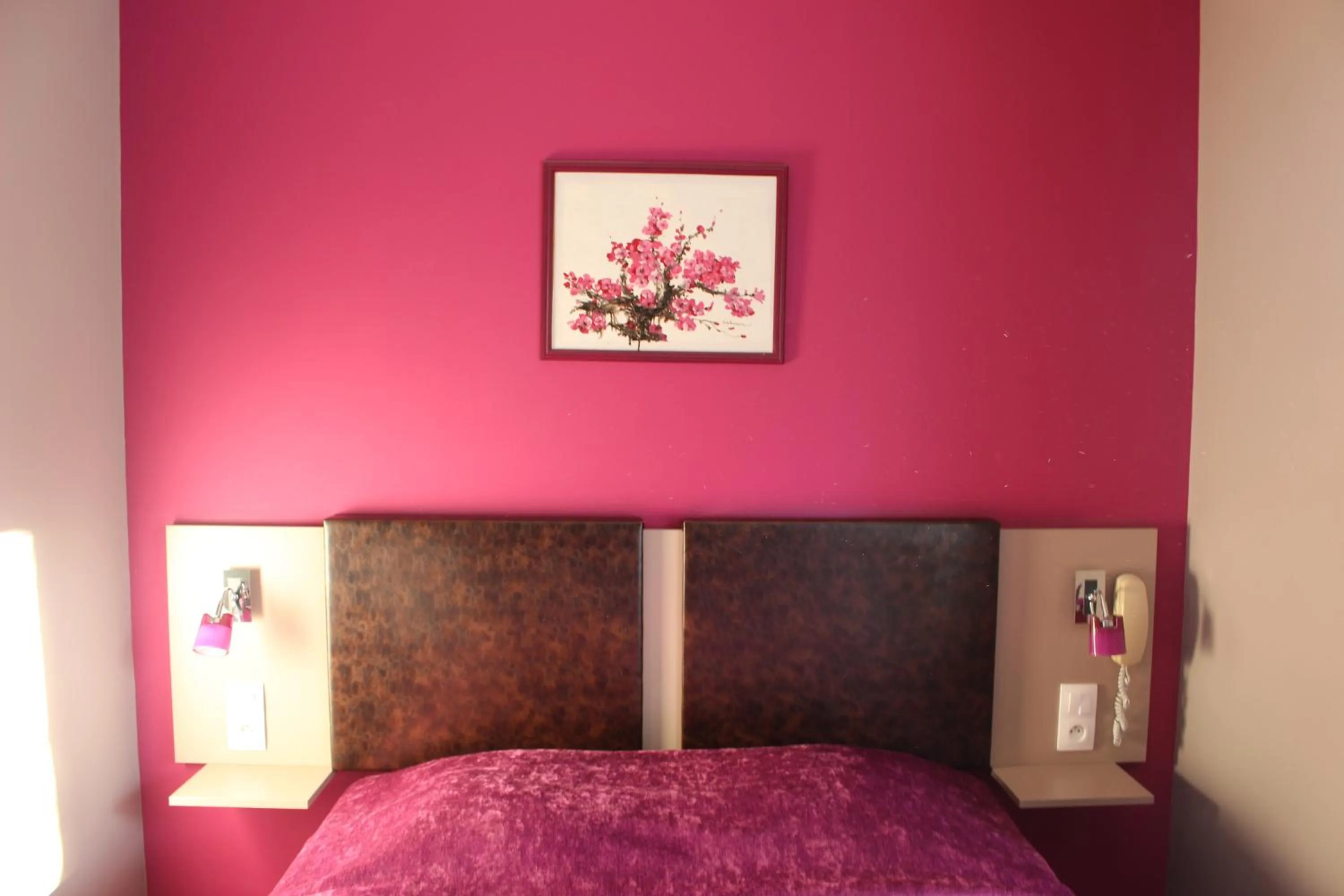 Bed in Hôtel Savary