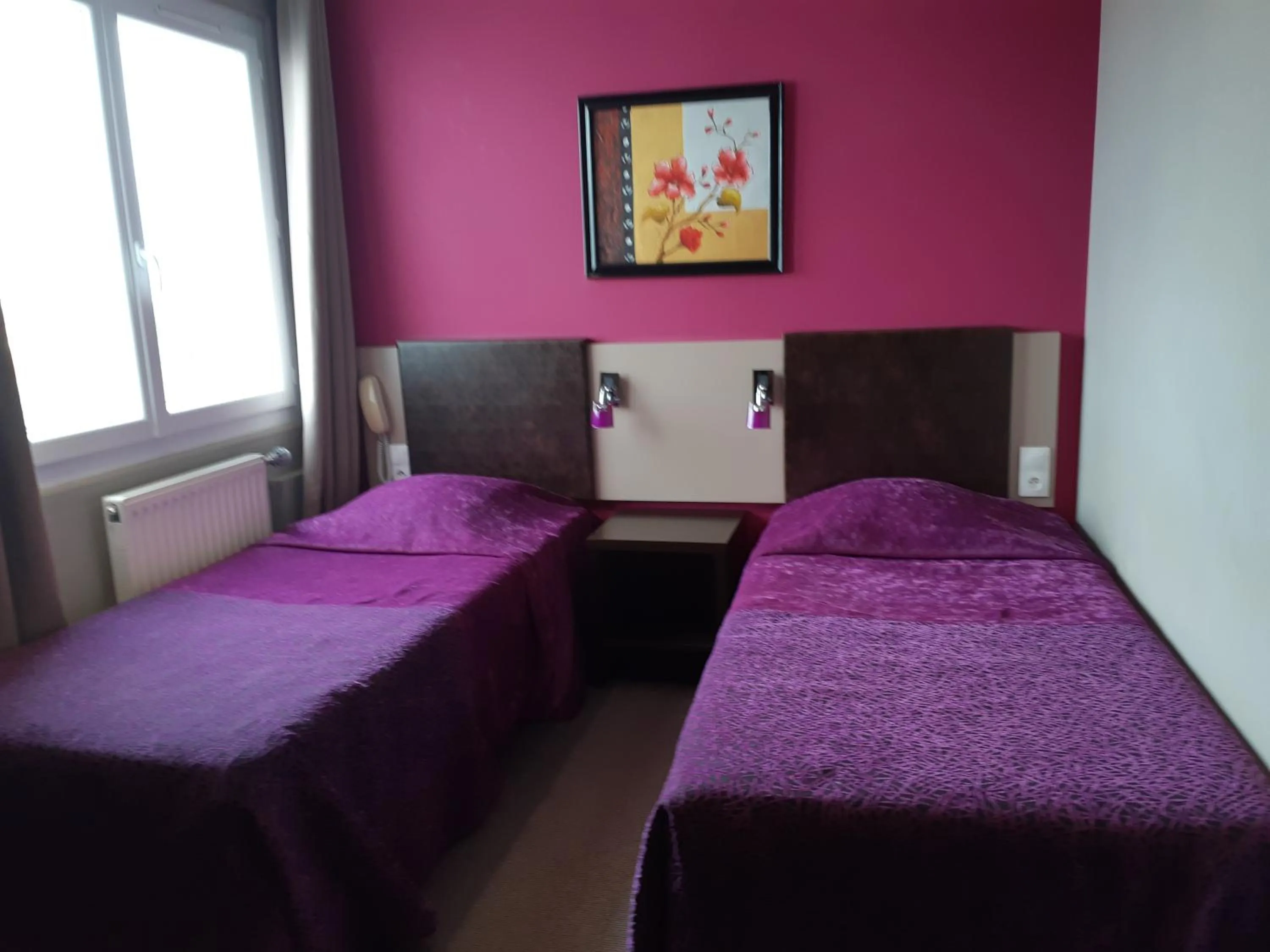 Bed in Hôtel Savary