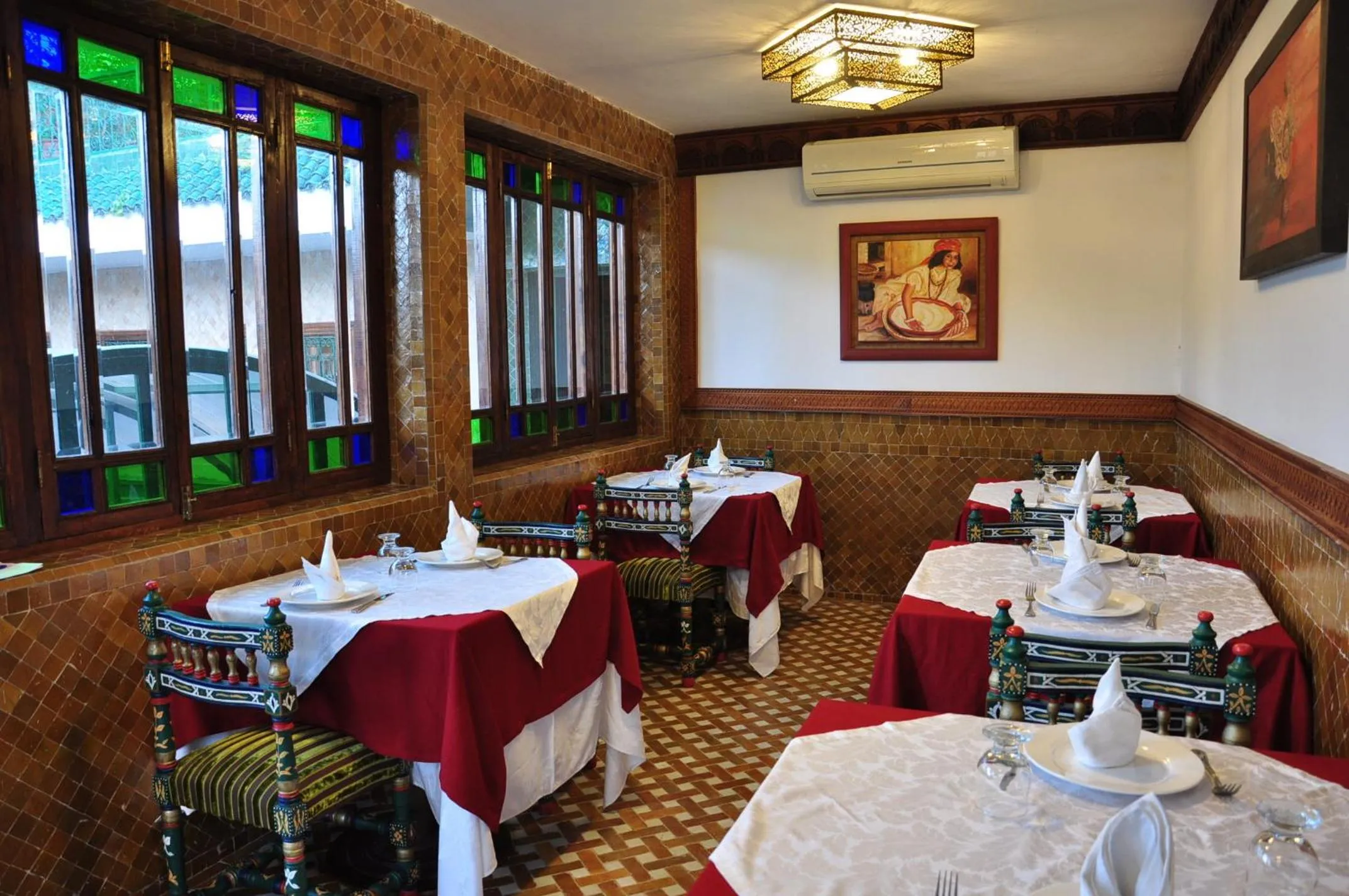 Restaurant/places to eat in Riad La Maison Verte