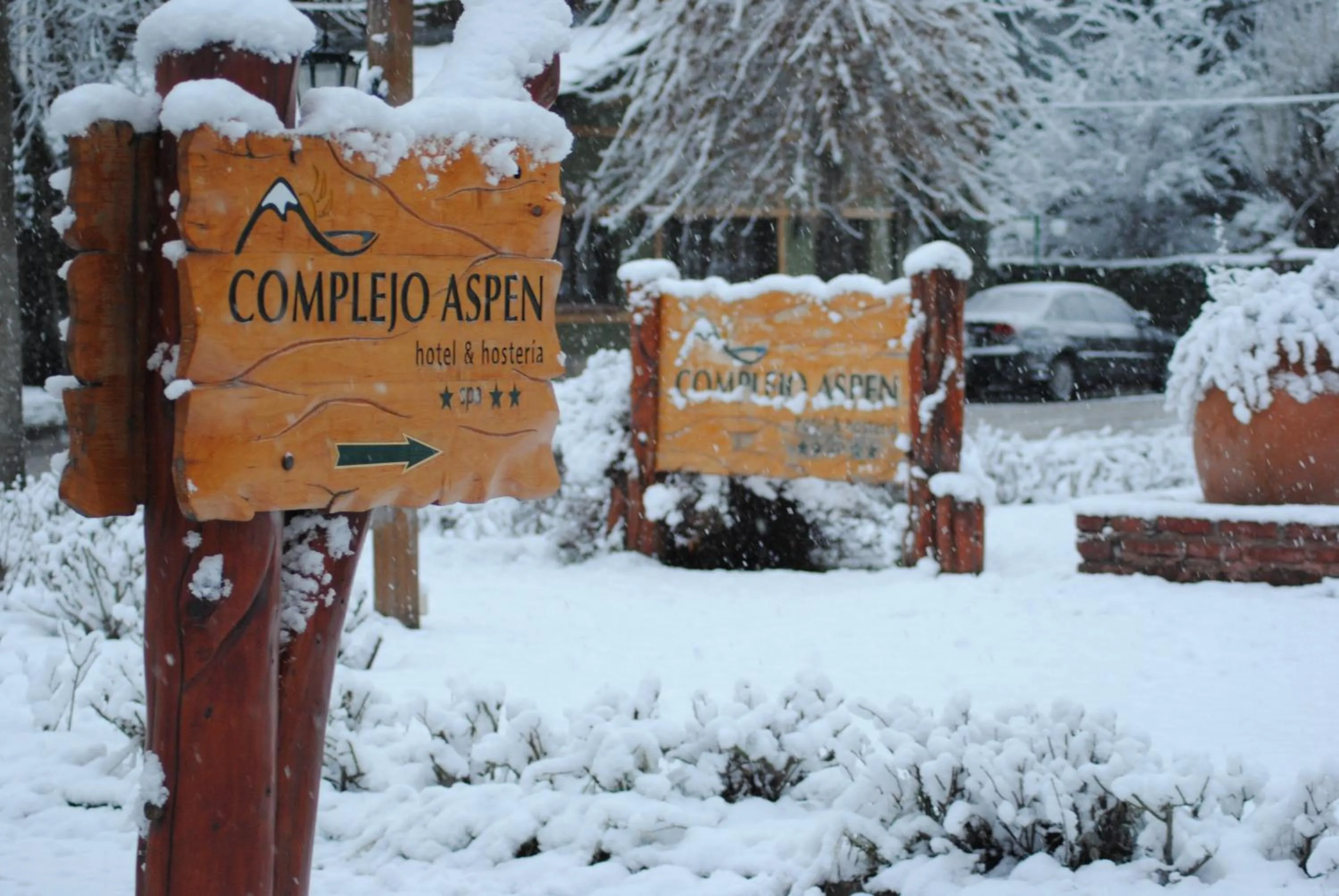 Facade/entrance in Complejo Aspen
