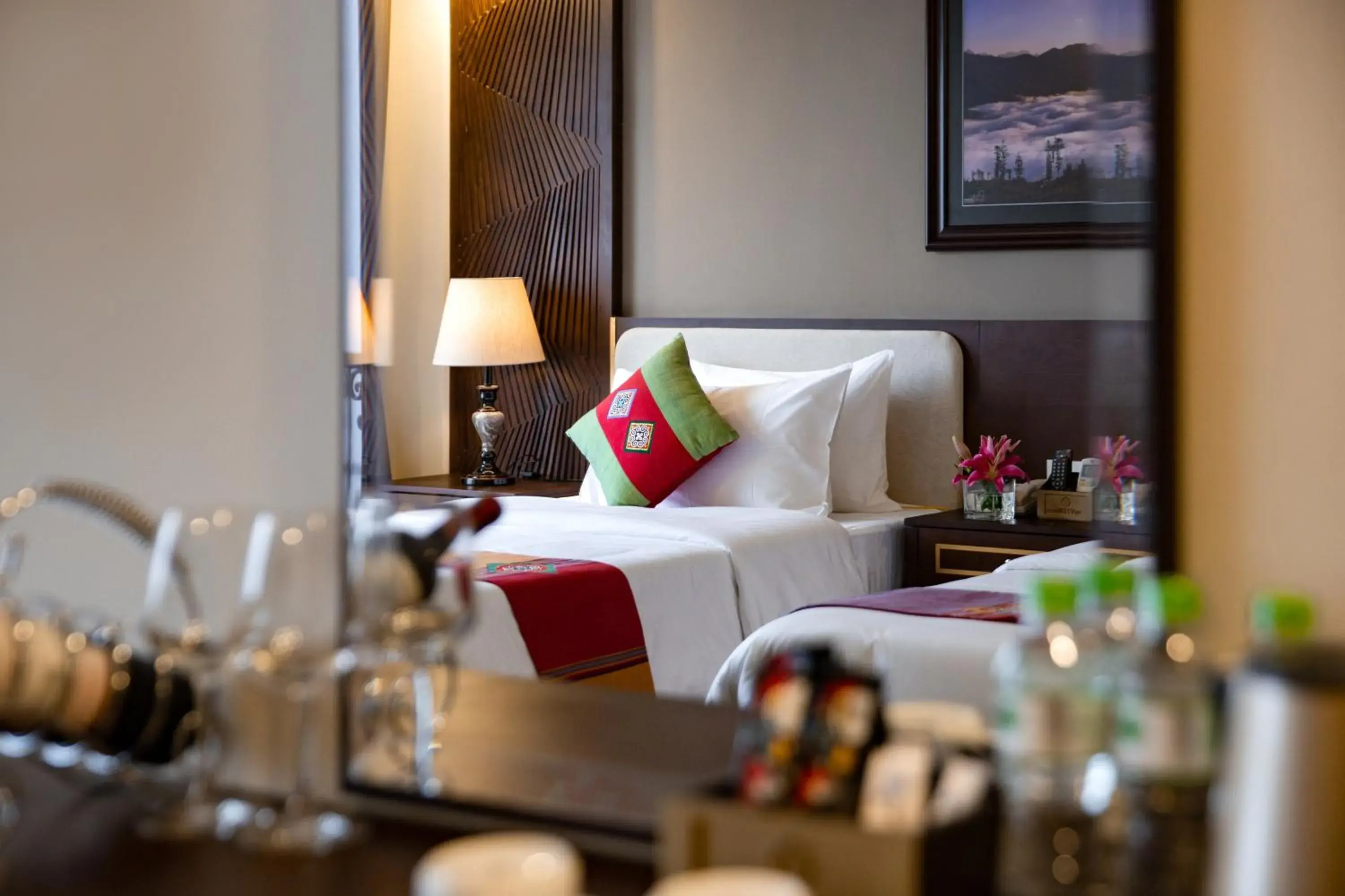 Deluxe Twin Room in The View Sapa Hotel Deluxe Twin Room in The View Sapa Hotel