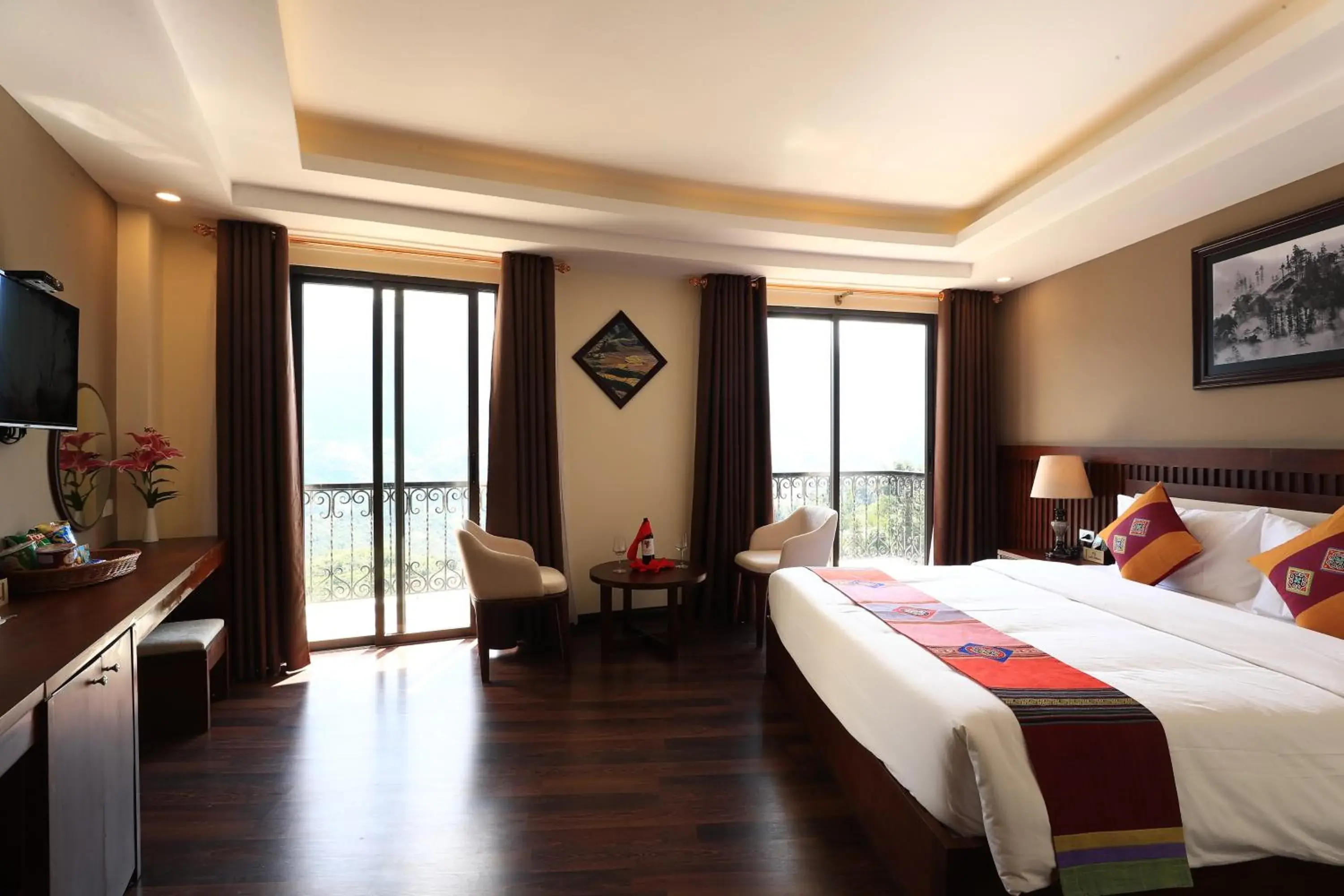 Deluxe Double Room in The View Sapa Hotel Deluxe Double Room in The View Sapa Hotel