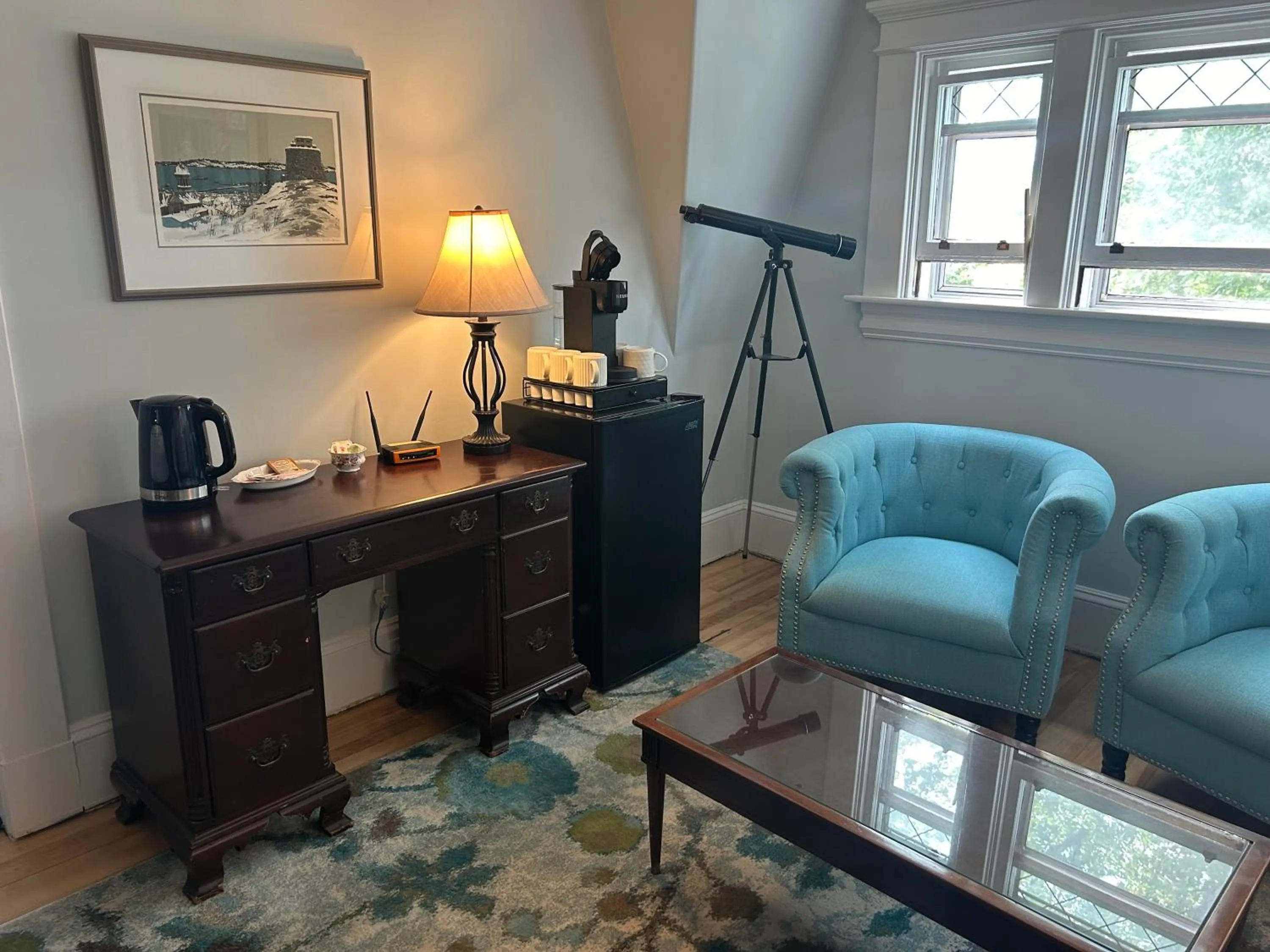 Seating area in Belgravia B&B