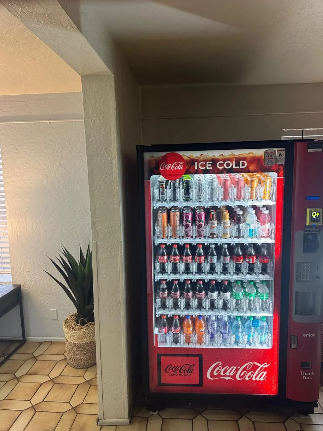 vending machine in Premier Inns Metro