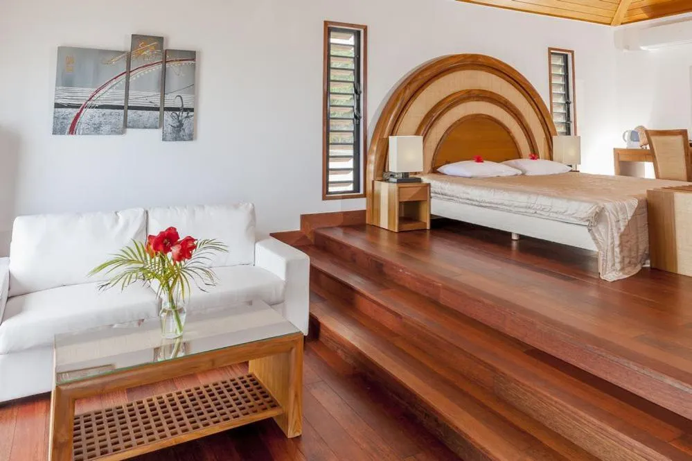 Bed in Hotel Paradis d'Ouvéa