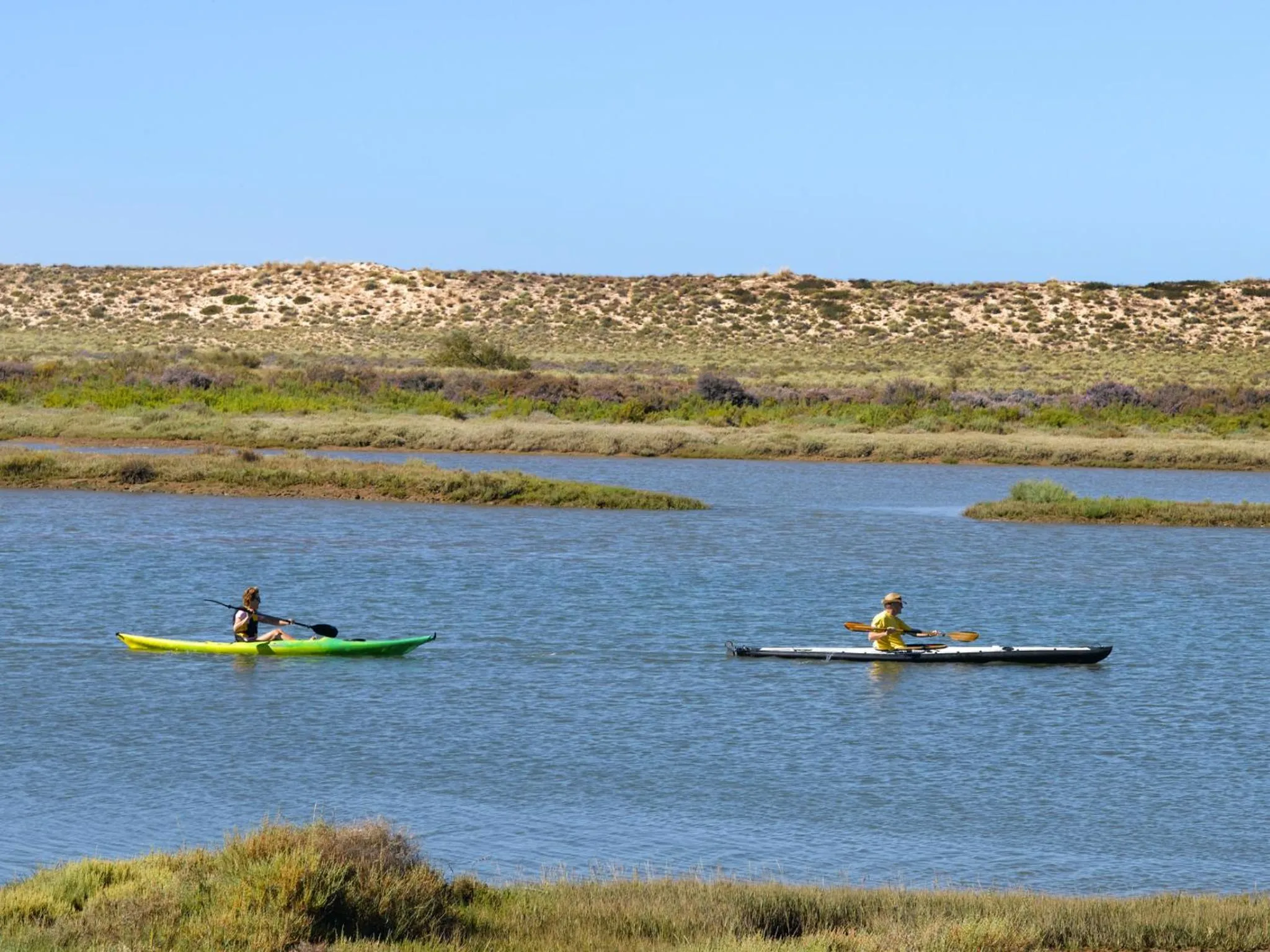 Canoeing in Vale Do Garrao Villas