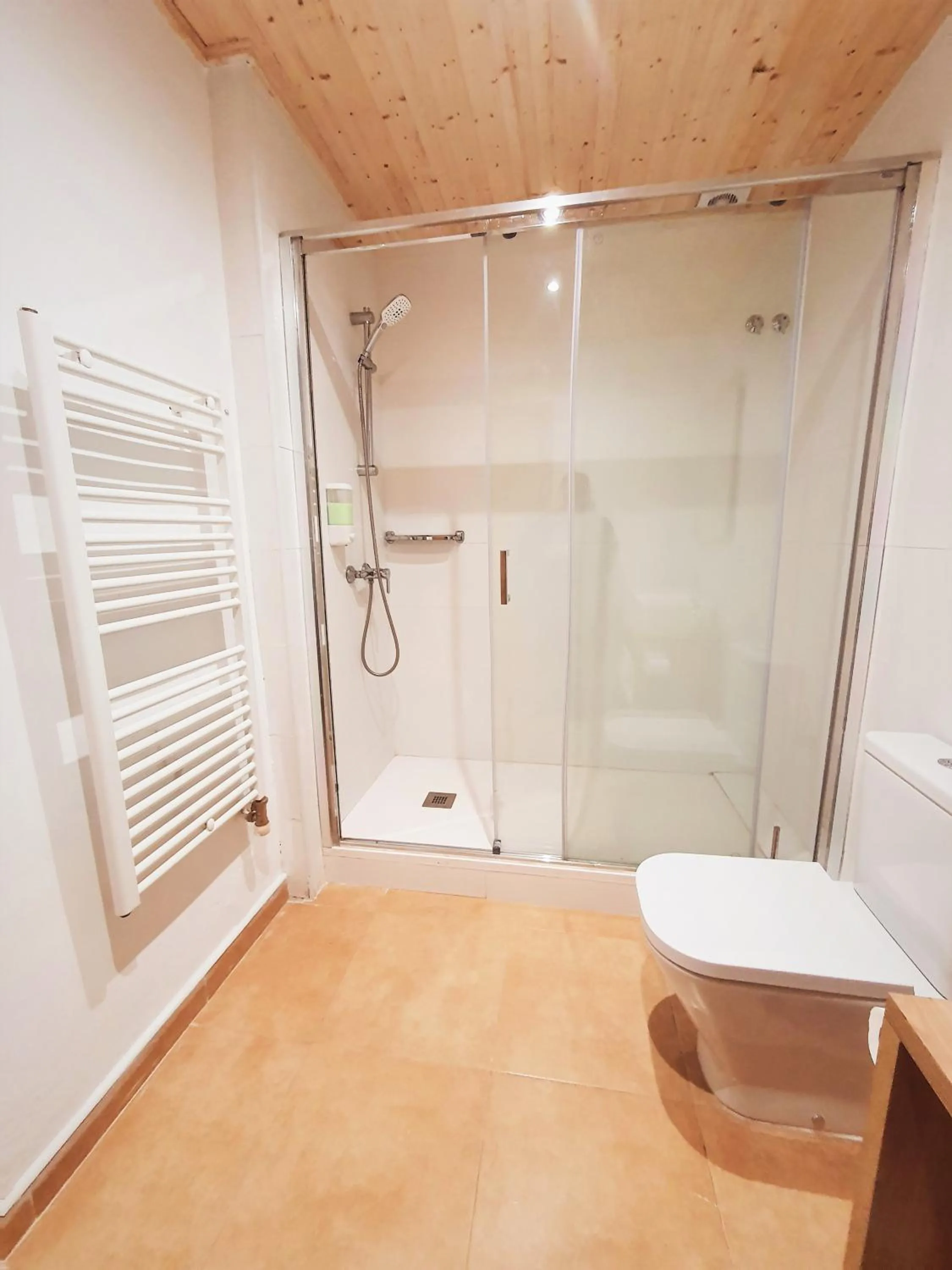 Shower in La Frasera Alojamiento Rural